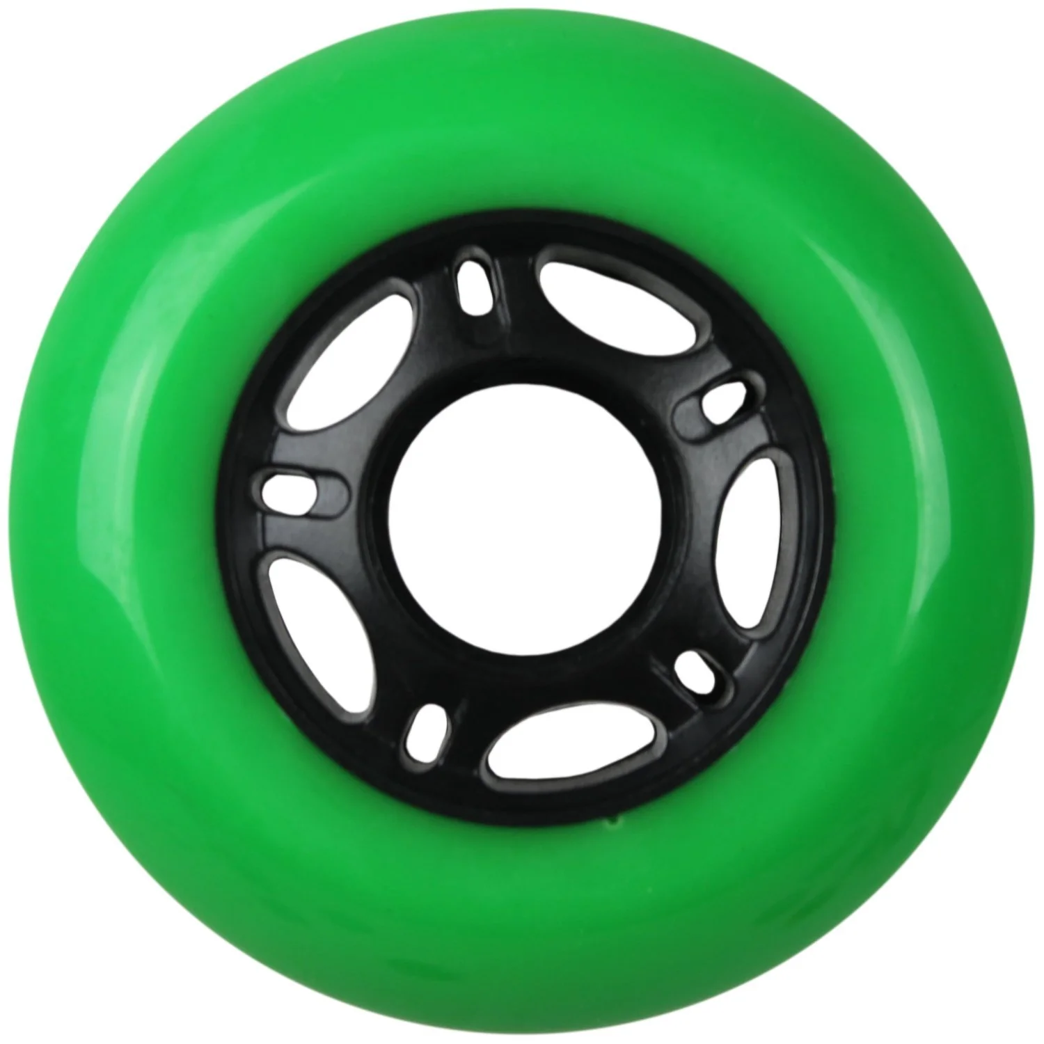 Player's Choice Outdoor Inline Skate Wheels - 72/80 HiLo 89A Green (8-Pack) - Image 2