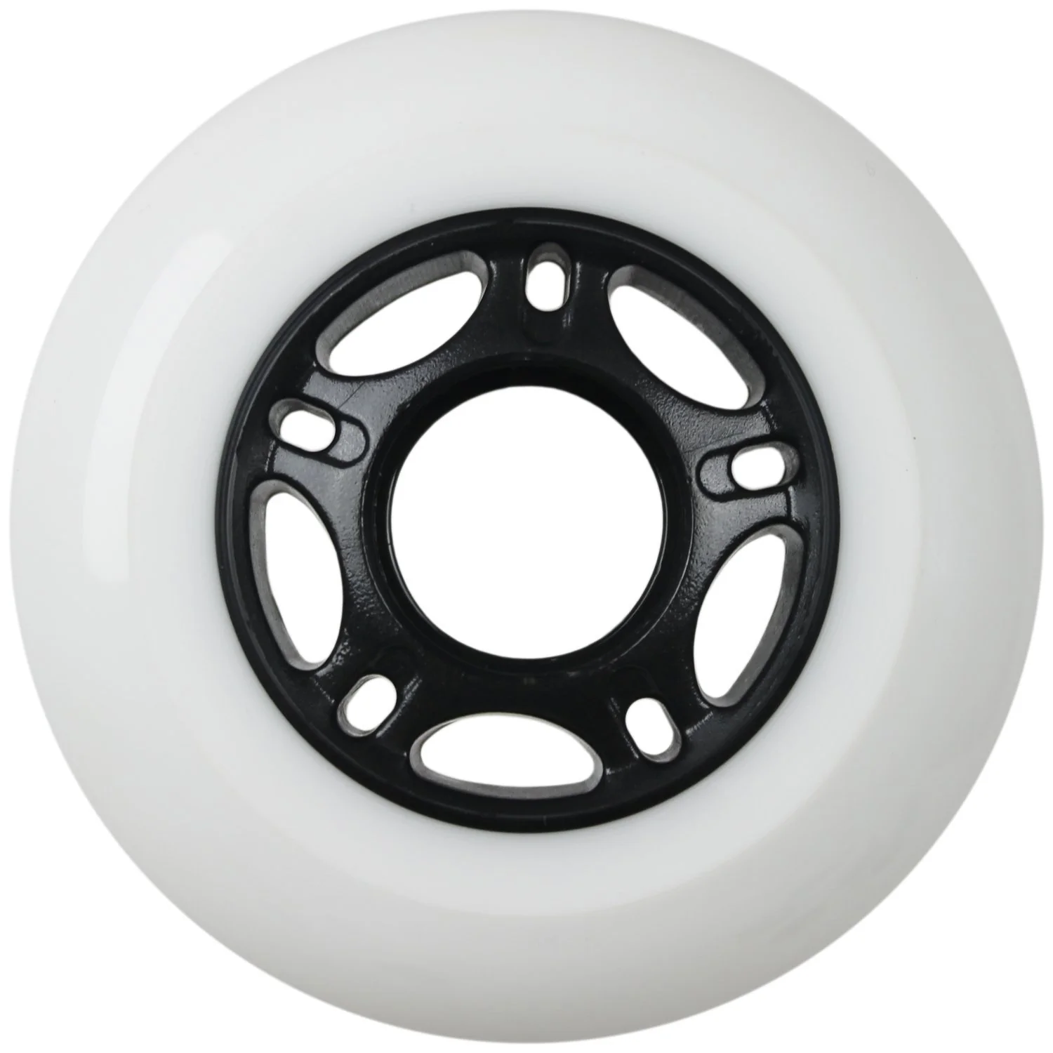 Player's Choice Outdoor Inline Skate Wheels - 76mm 89A White (4-Pack) - Image 3