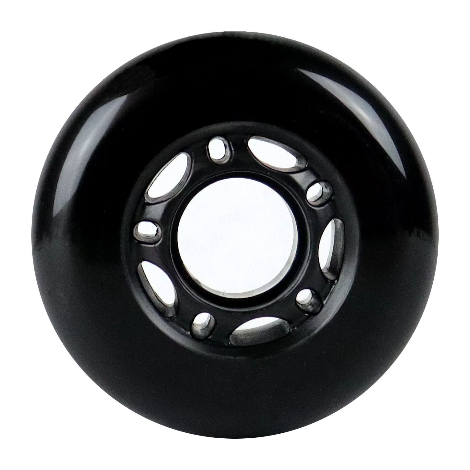 Player's Choice Roller Hockey Wheels - 5-Spoke Hub 68mm 82A Black (8-Pack) - Image 2