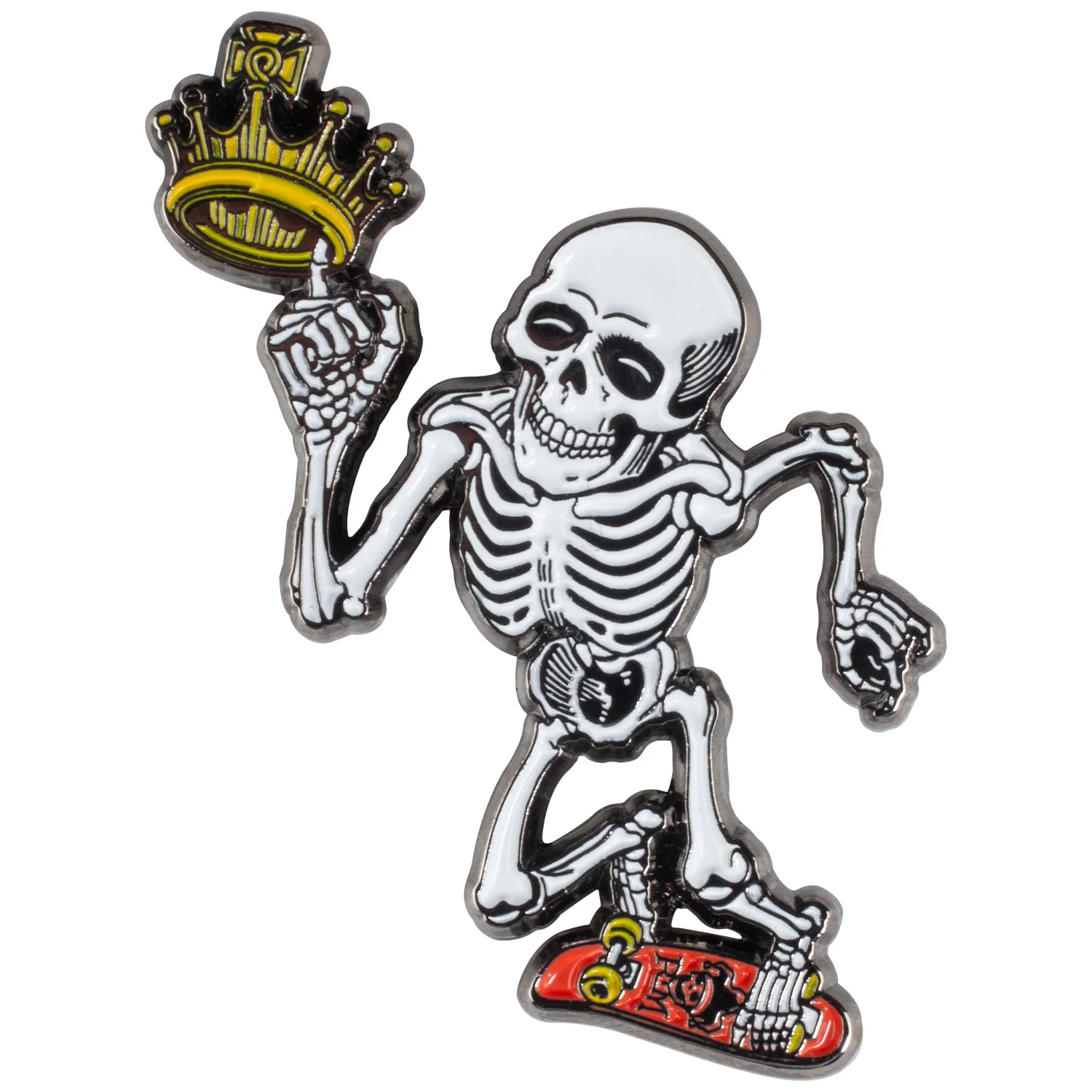Powell Peralta Lapel Pin Bones Brigade Series 15 Mullen Blue - Image 2