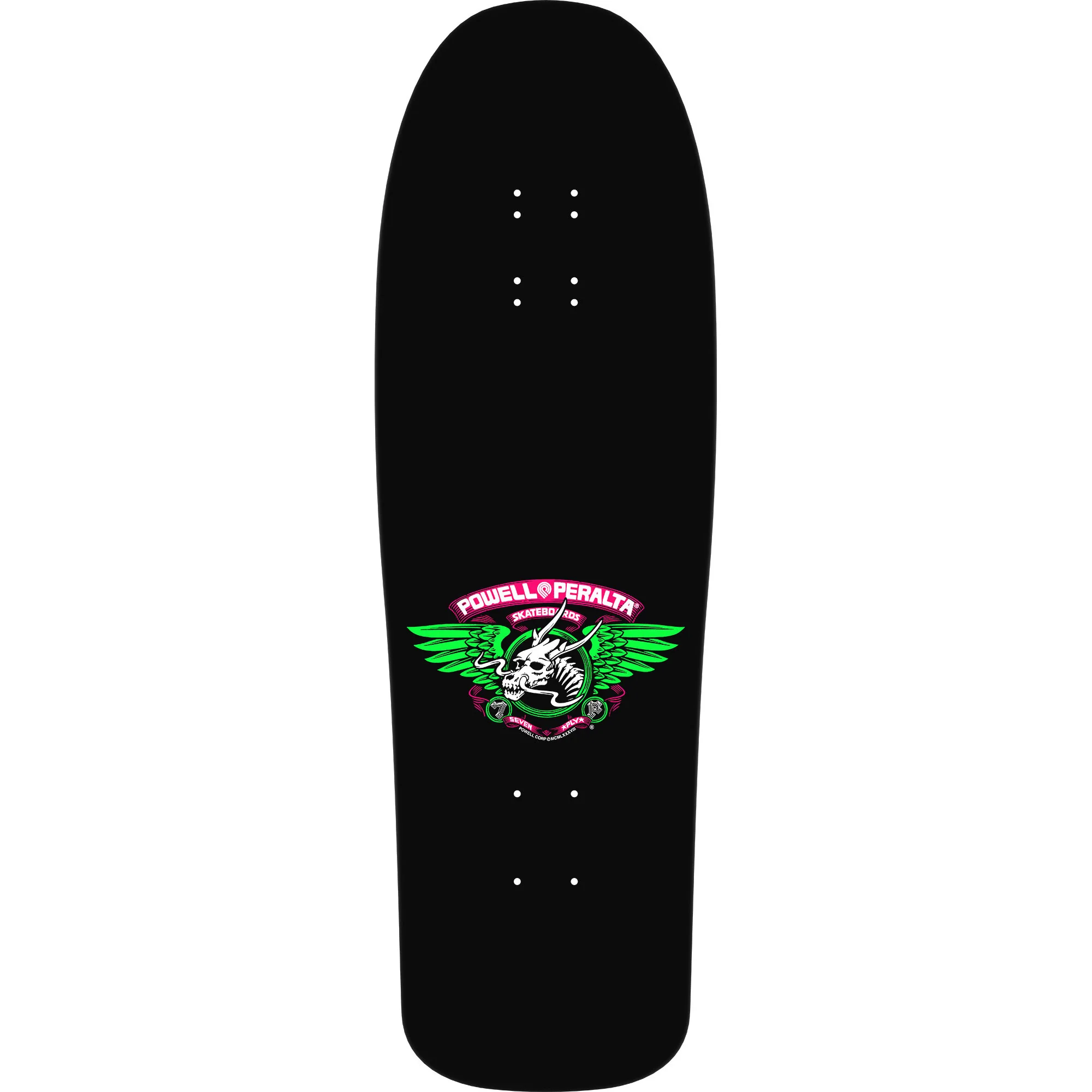 Powell Peralta Skateboard Caballero Mask Blacklight / Independent/ Rat Bones Green - Image 4