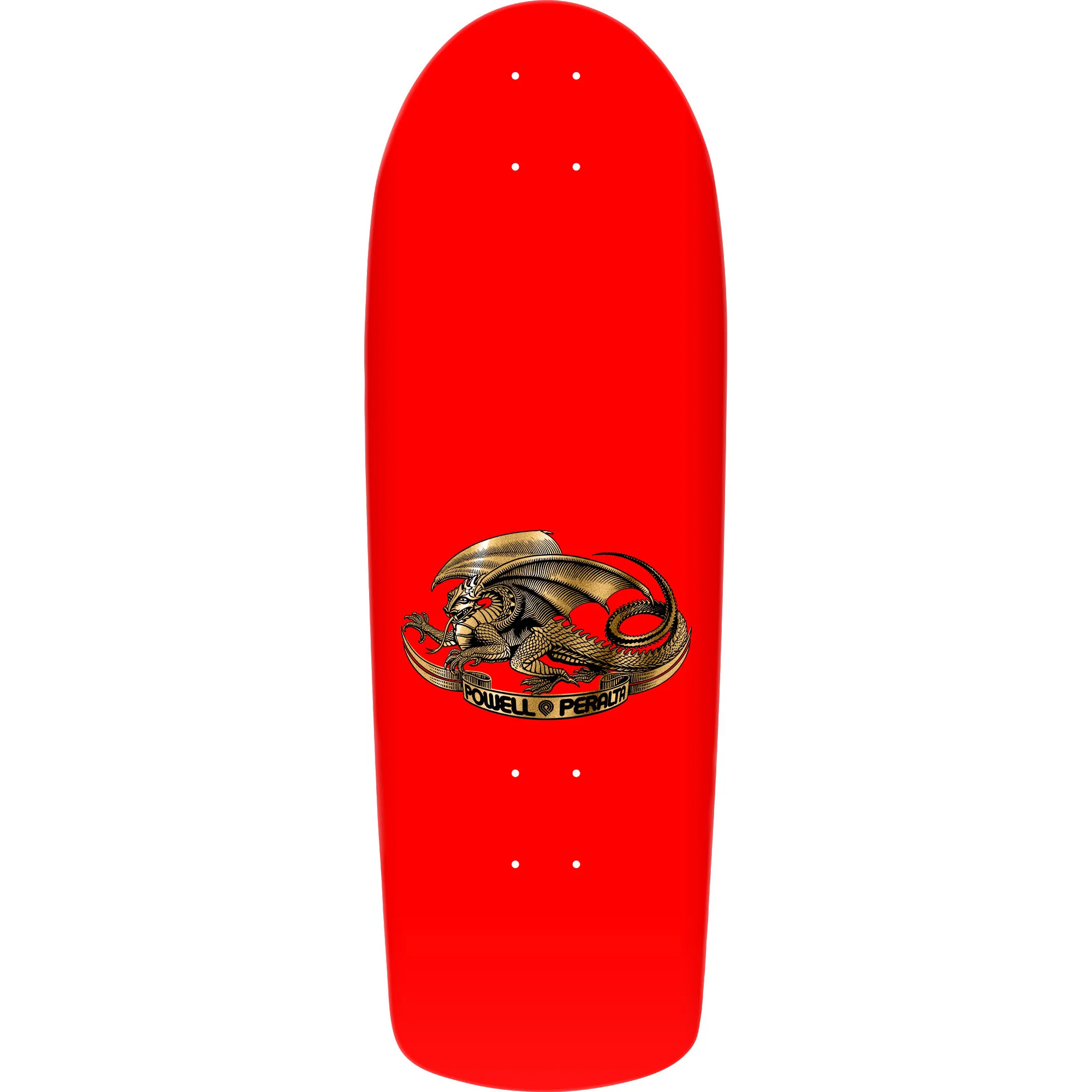 Powell Peralta Skateboard McGill McTwist 40th Red/Gold Foil / Independent/ Rat Bones White - Image 4