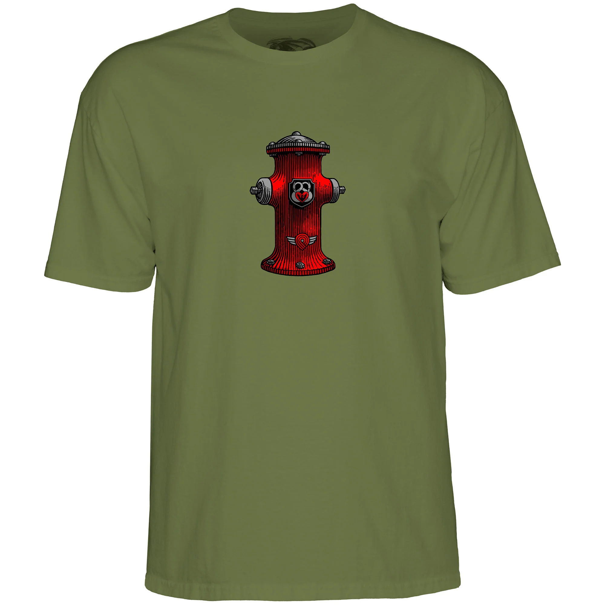 Powell Peralta Skateboard Shirt Andy Anderson Vajra Military Green - Image 3