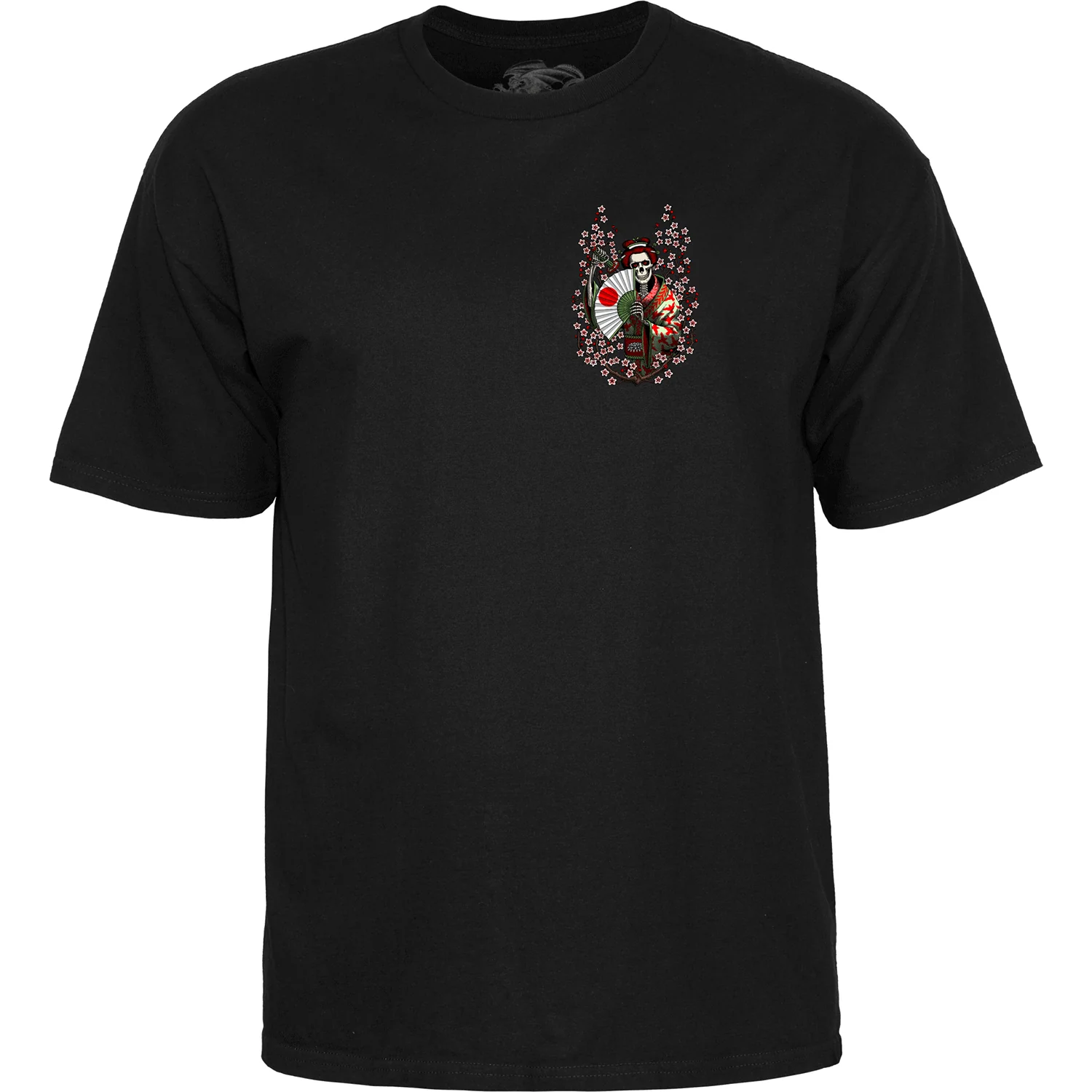 Powell Peralta Skateboard Shirt Sakura Yosozumi Black - Image 3