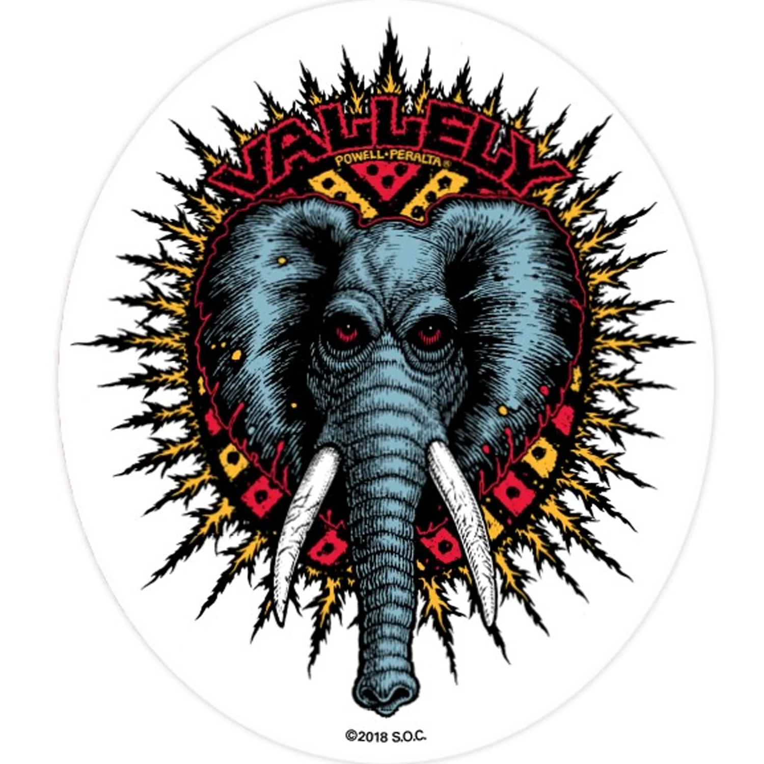 Powell Peralta Skateboard Stickers Pros 4-Pack #2 - Image 2