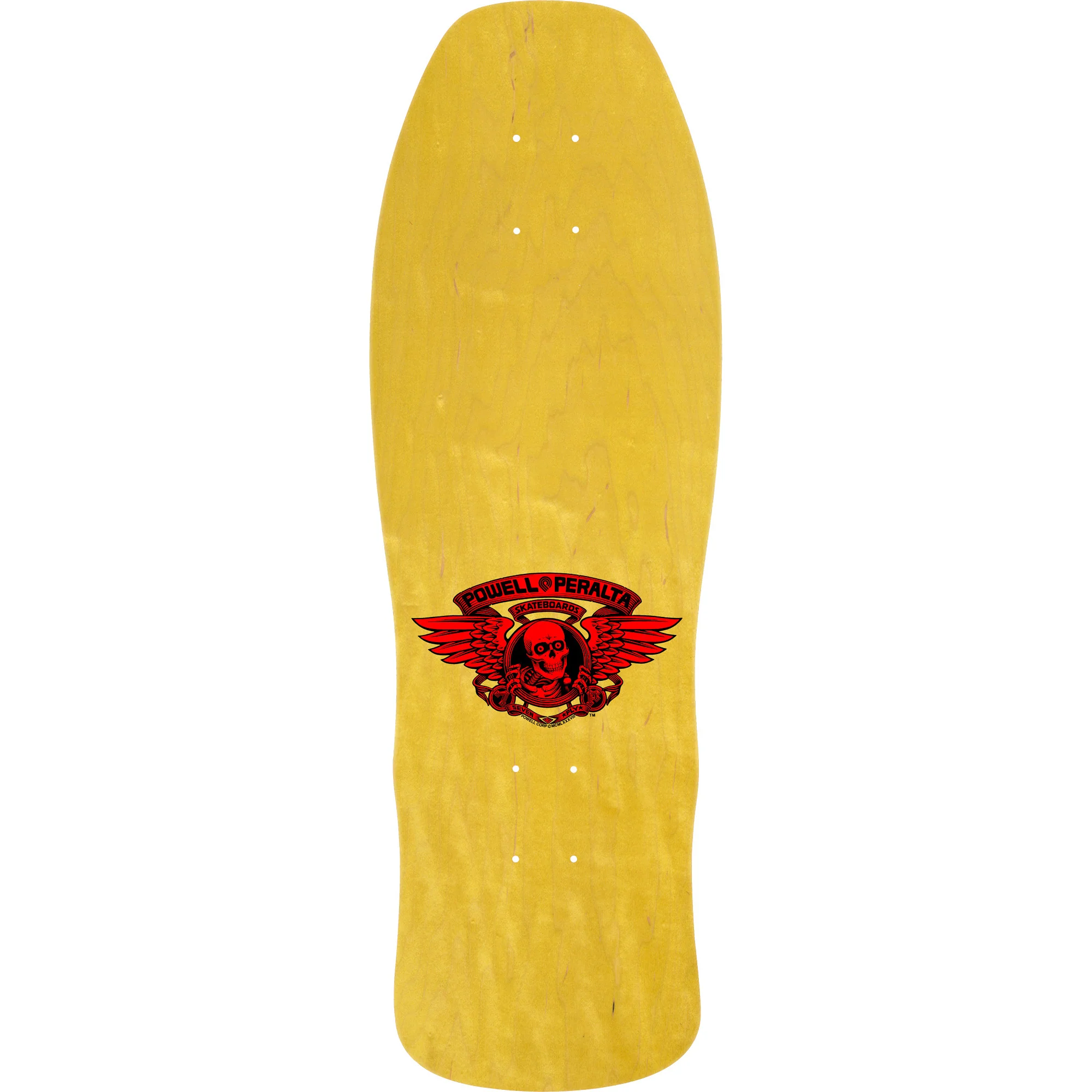 Powell Peralta Skateboard Welinder Classic Red/Yellow / Independent / Rat Bones Black - Image 5