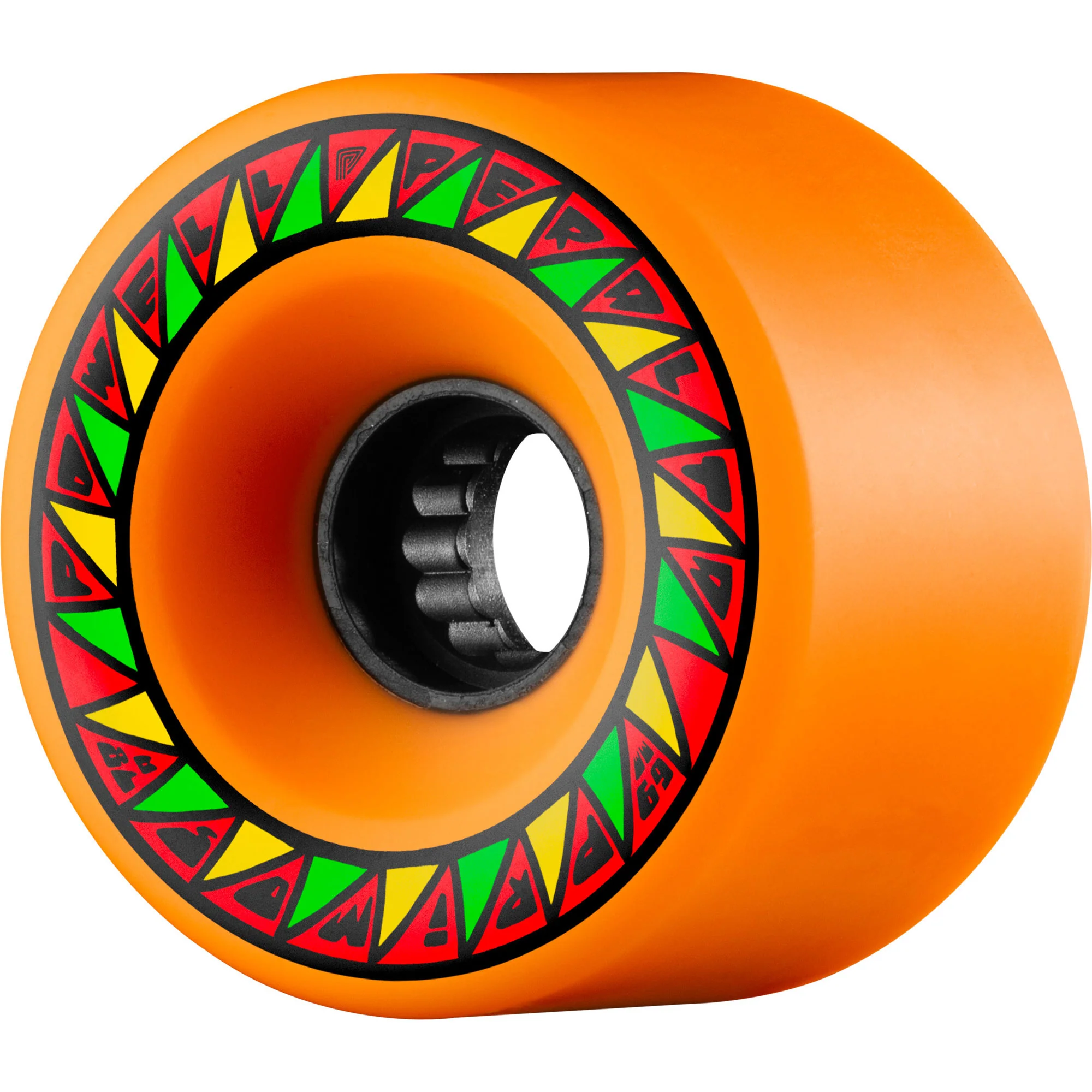 Powell Peralta Wheels 69mm Primo 78A Paster Orange Skateboard Longboard Cruiser - Image 2