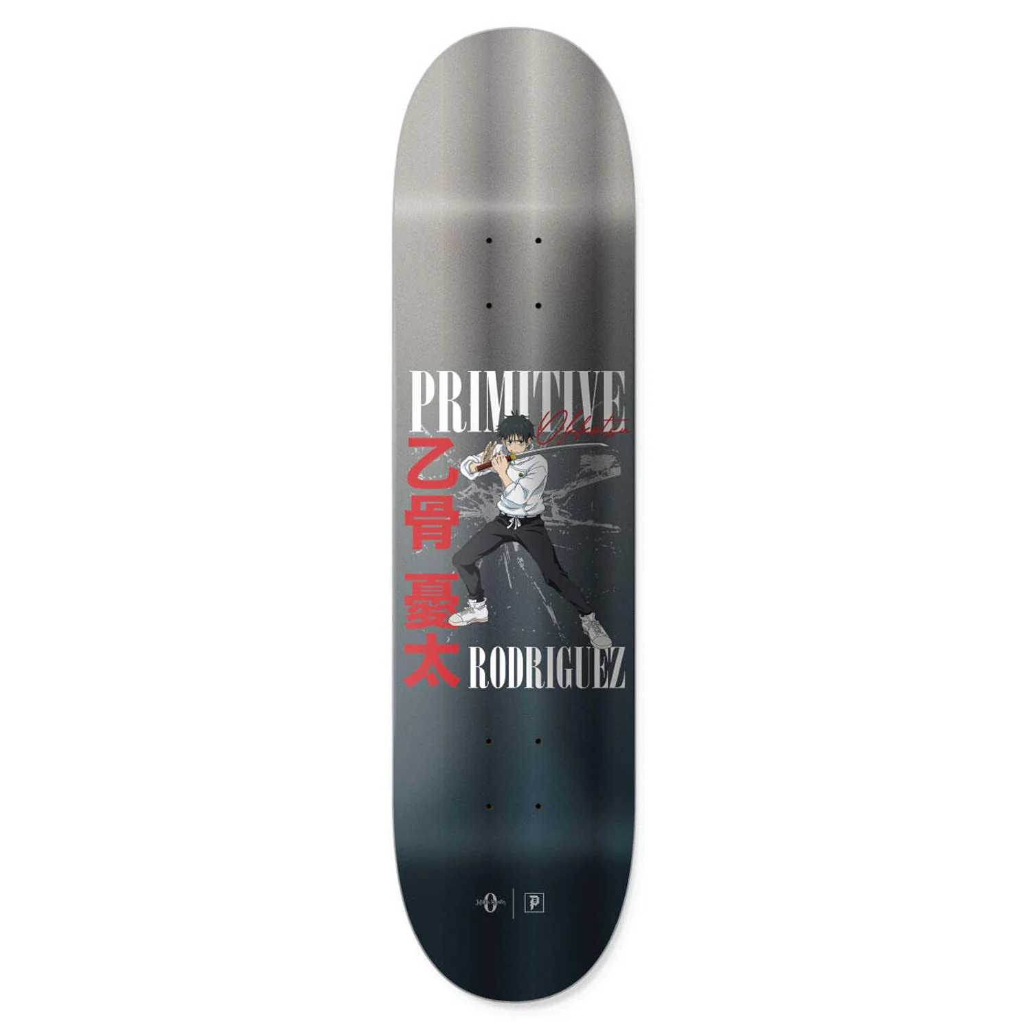 Primitive Skateboard Deck Jujutsu Kaisen Rodriguez Yuta 8.125" x 31.75"