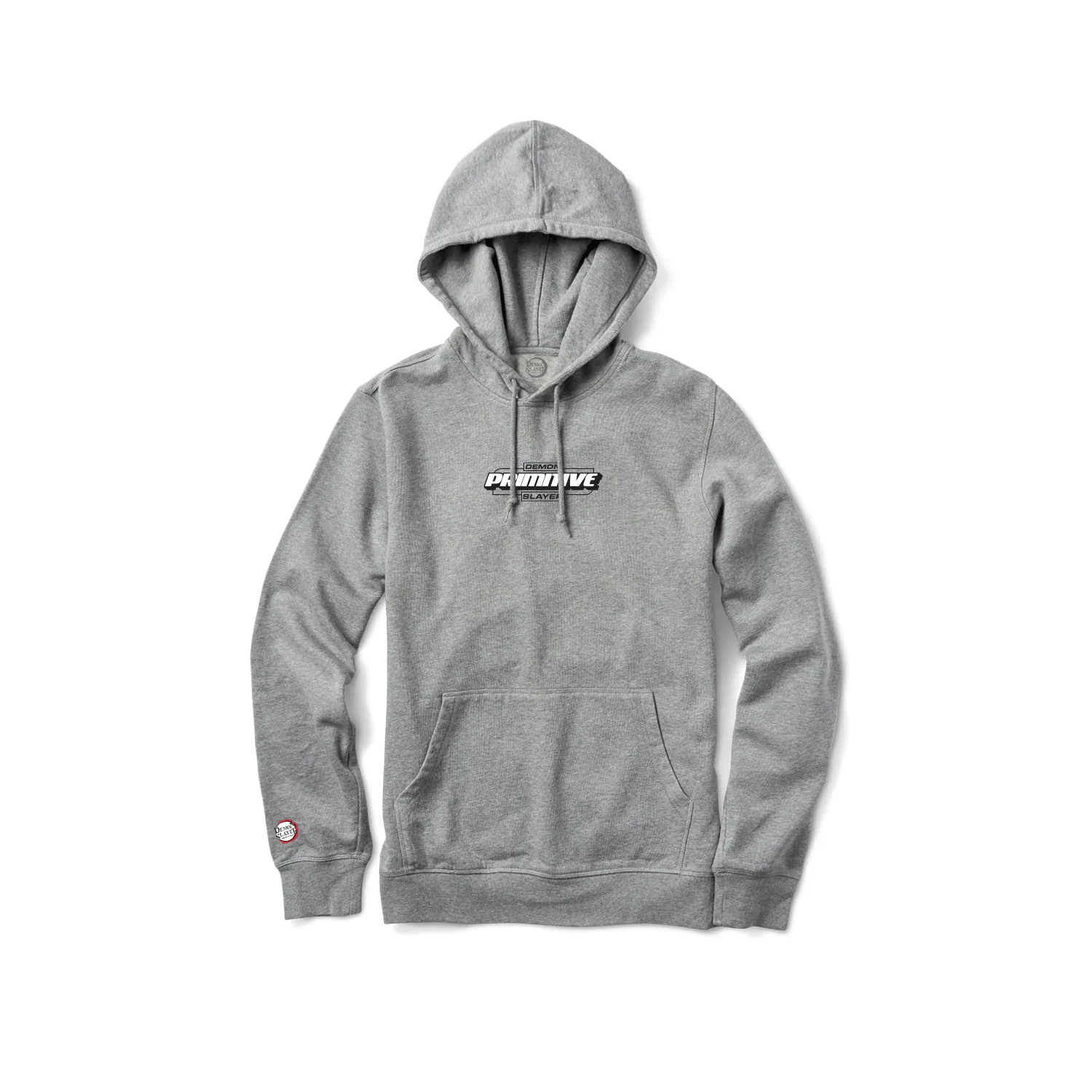 Primitive Skateboards Hoody Demon Slayer Heather Grey - Image 2