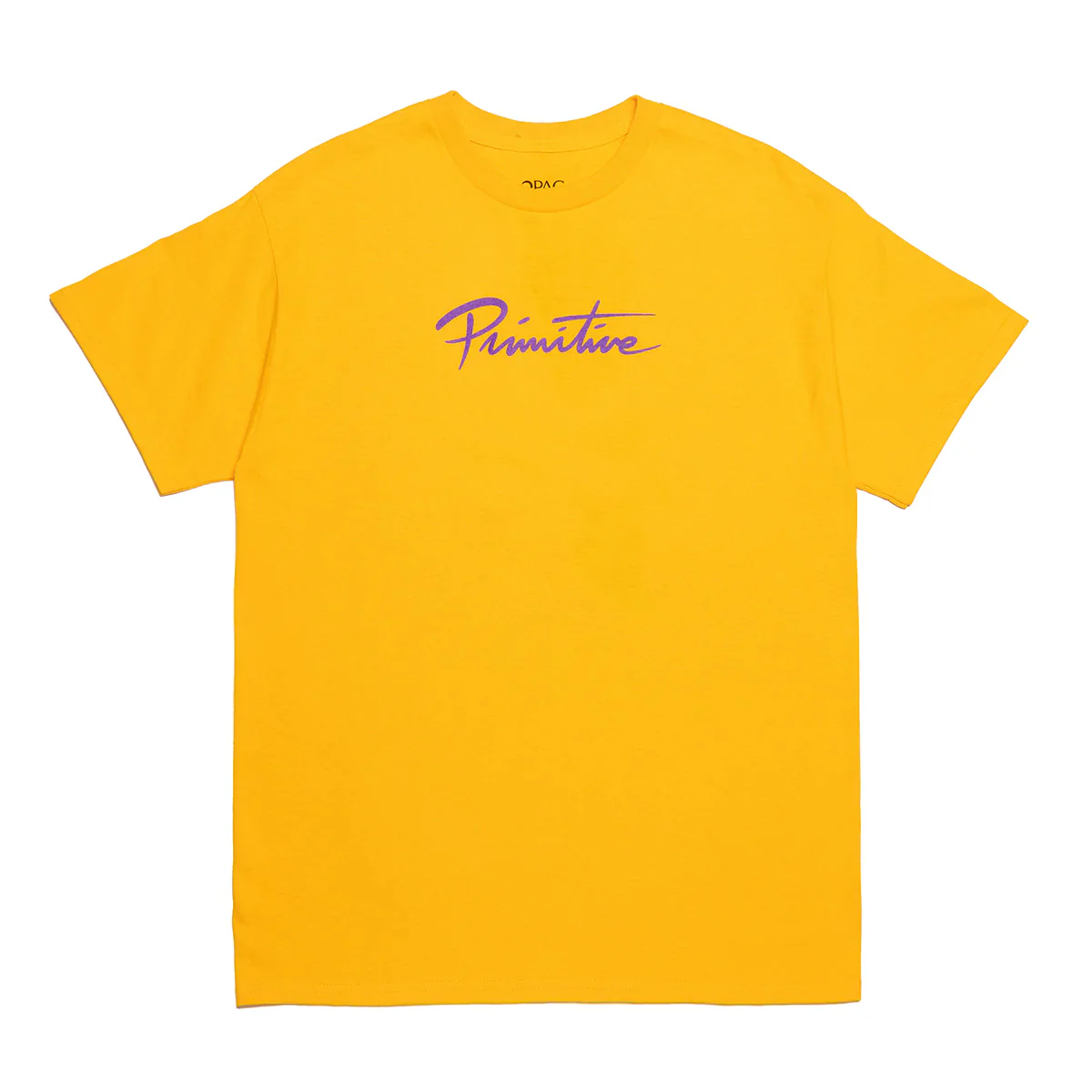 Primitive Skateboards x Tupac Shirt Praise Gold - Image 2
