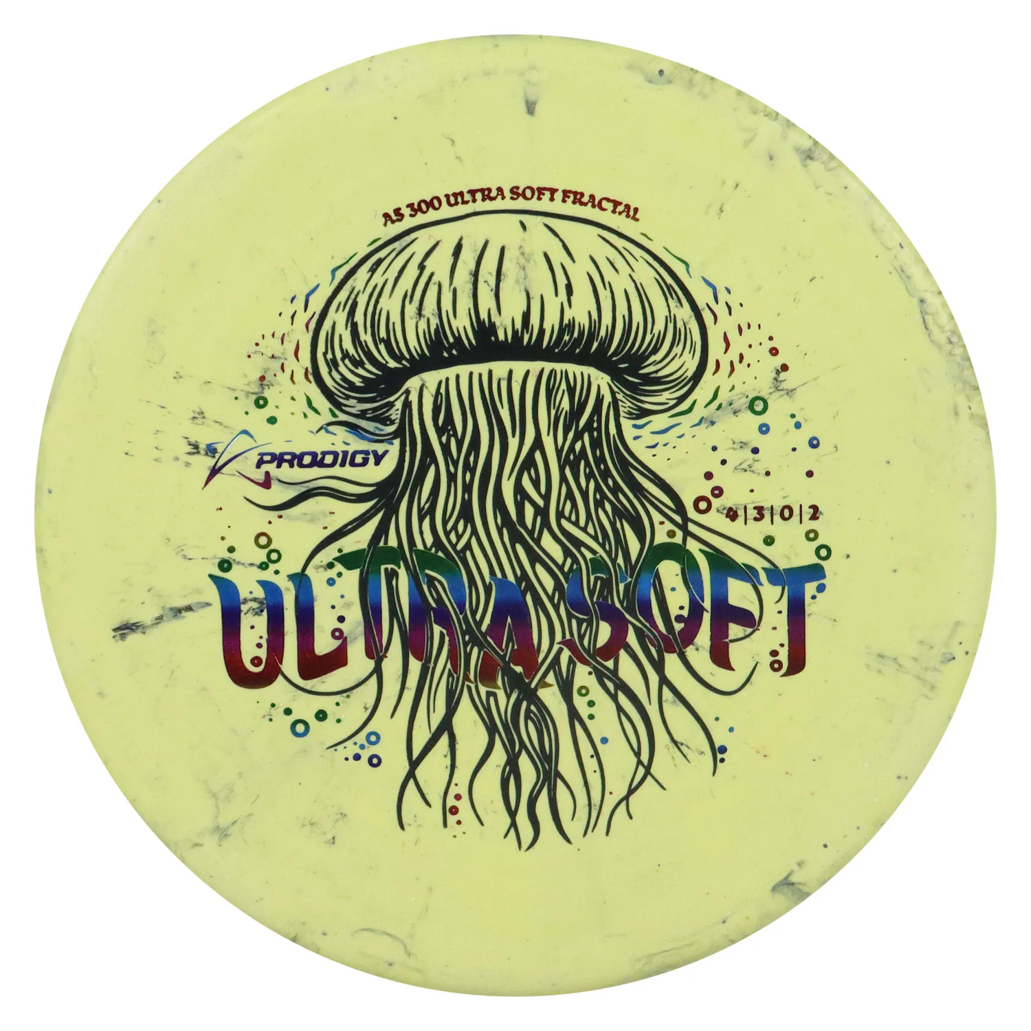 Prodigy Disc Golf 300 Ultra Soft Color Fractal Plastic A5 Twilight Tide Stamp Putter 4/3/0/2 - Choose Exact Disc - Image 2