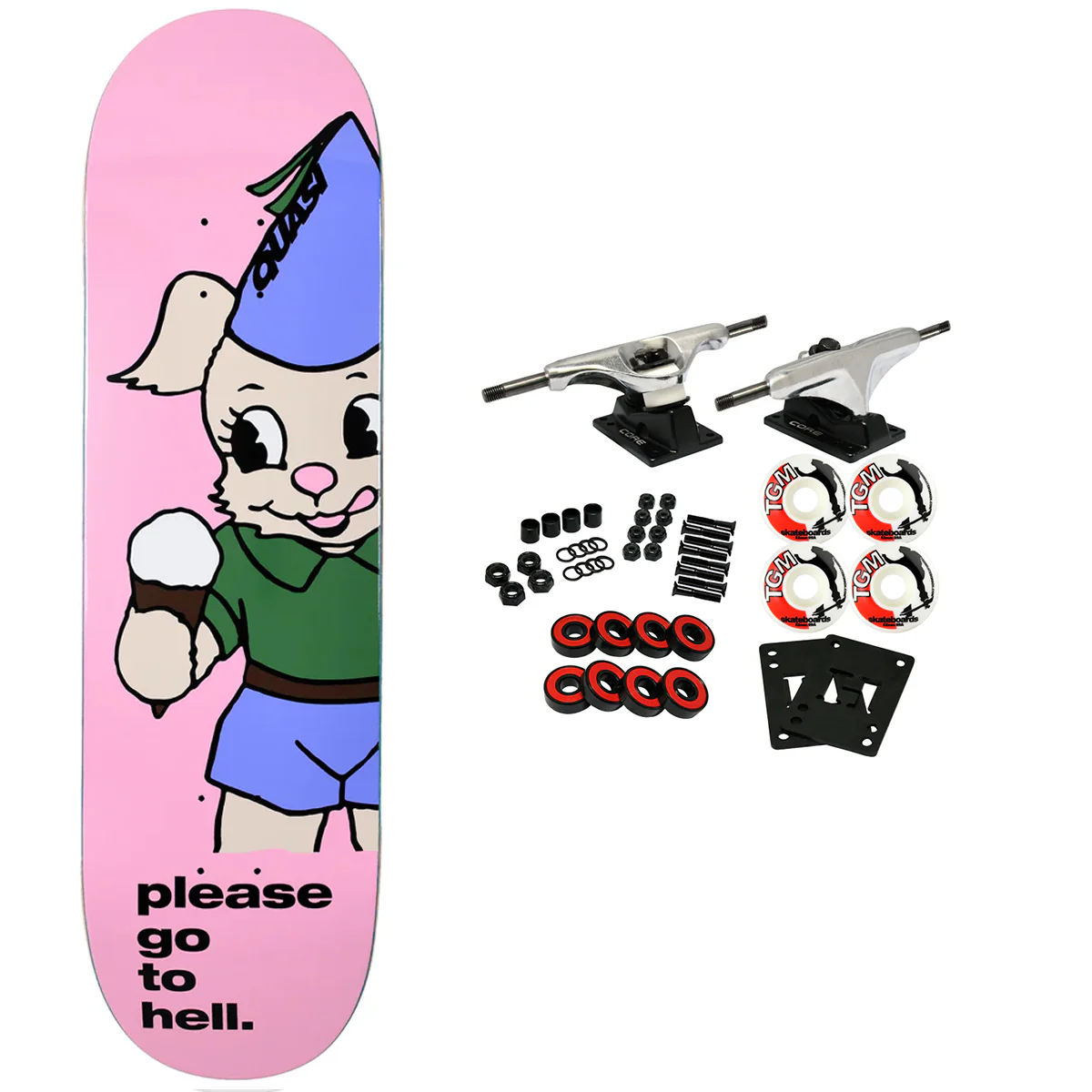 Quasi Skateboard Complete GTH 8.75" x 32.625"