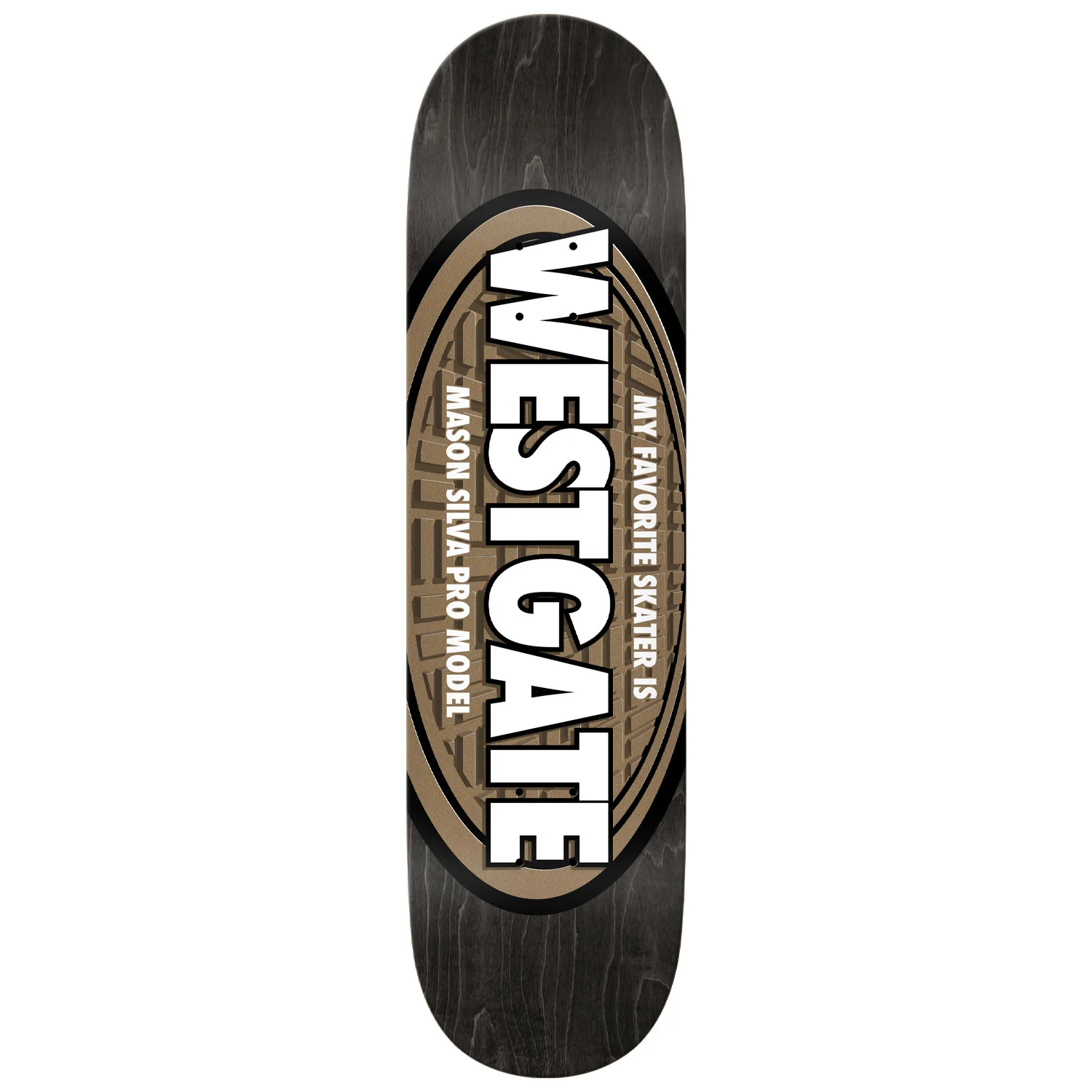 Real Premium Skateboard with Indy Trucks, Spitfire Wheels 8.06" Mason Silva Favorite Skater - Image 2