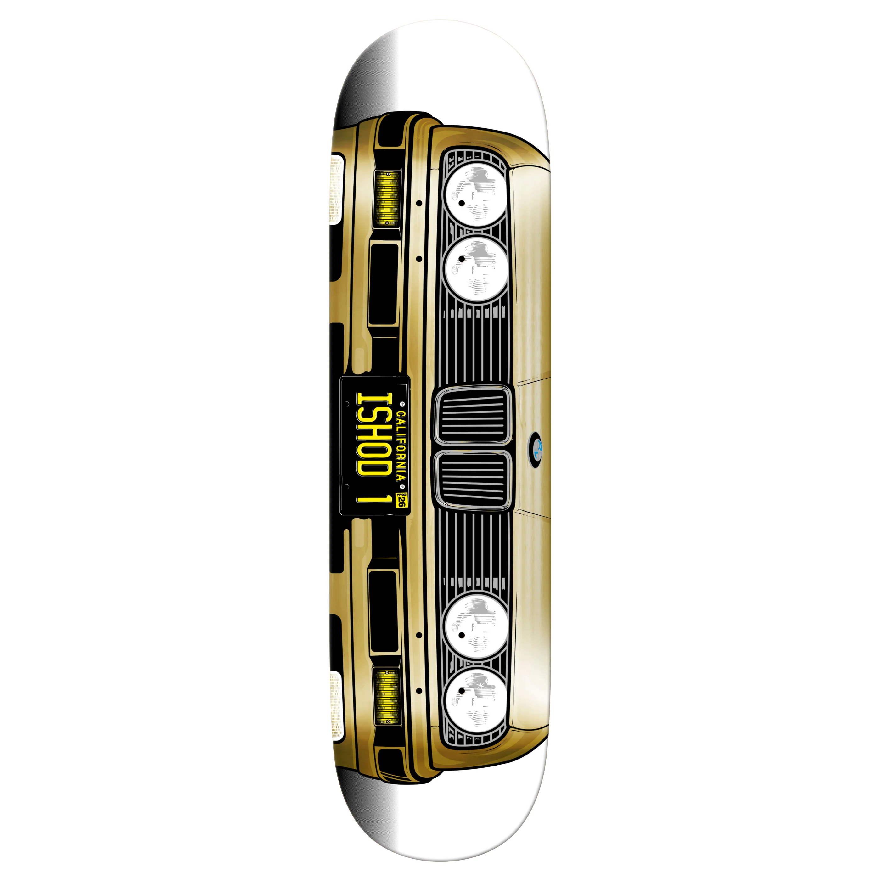 Real Skateboard Complete Ishod Grille Ltd True Fit Gold Foil 8.25" x 31.5" - Image 2