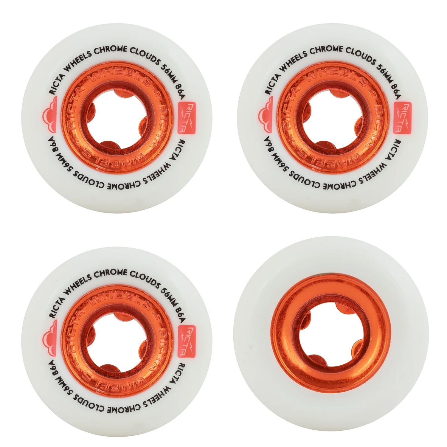 Ricta Clouds Truck Package 5.25 / 56mm 86A Chrome - Image 3