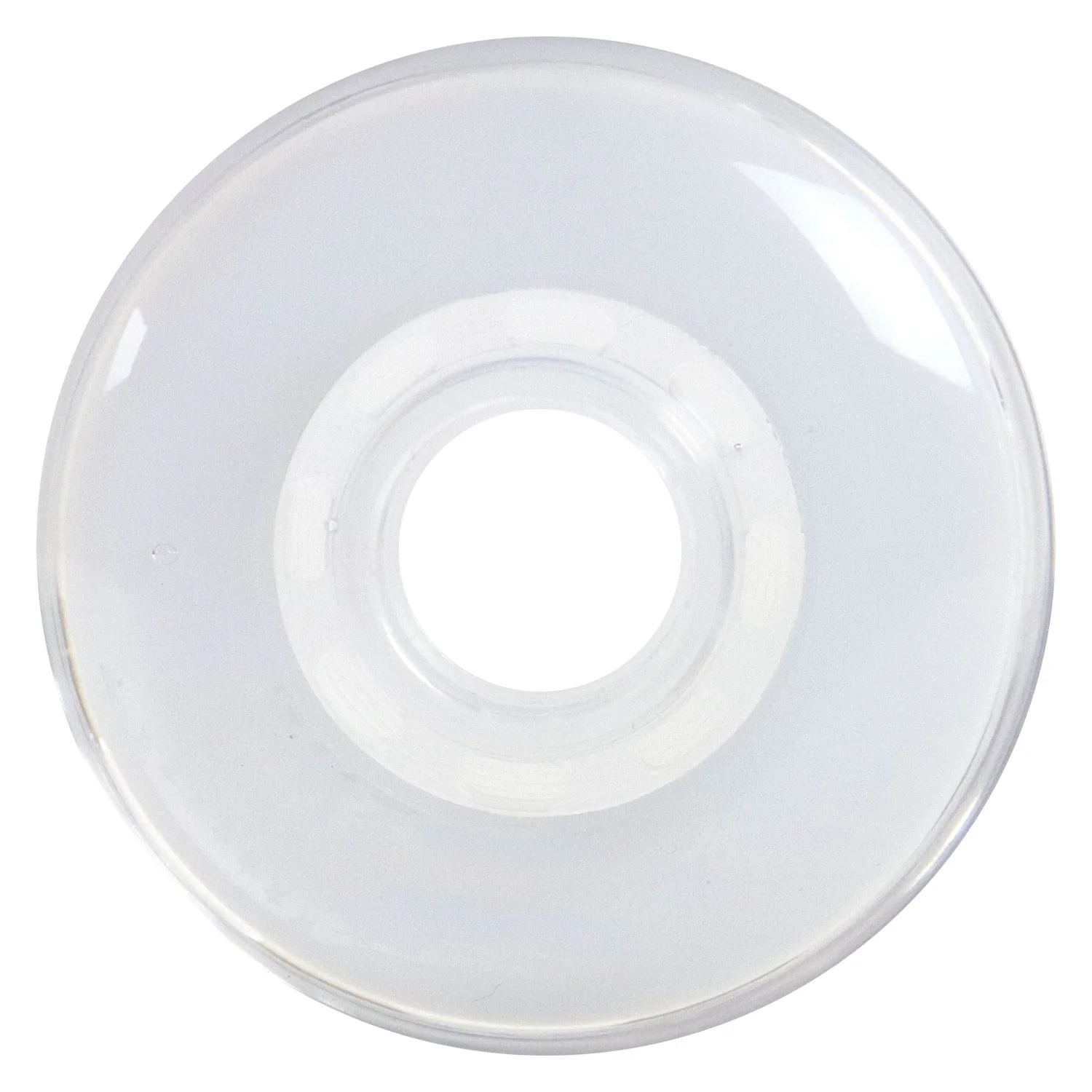 Rink Rat Roller Hockey Wheels Rinkster Ghost 76mm / 80mm HiLo XX Grip White/Clear 8-Pack - Image 2