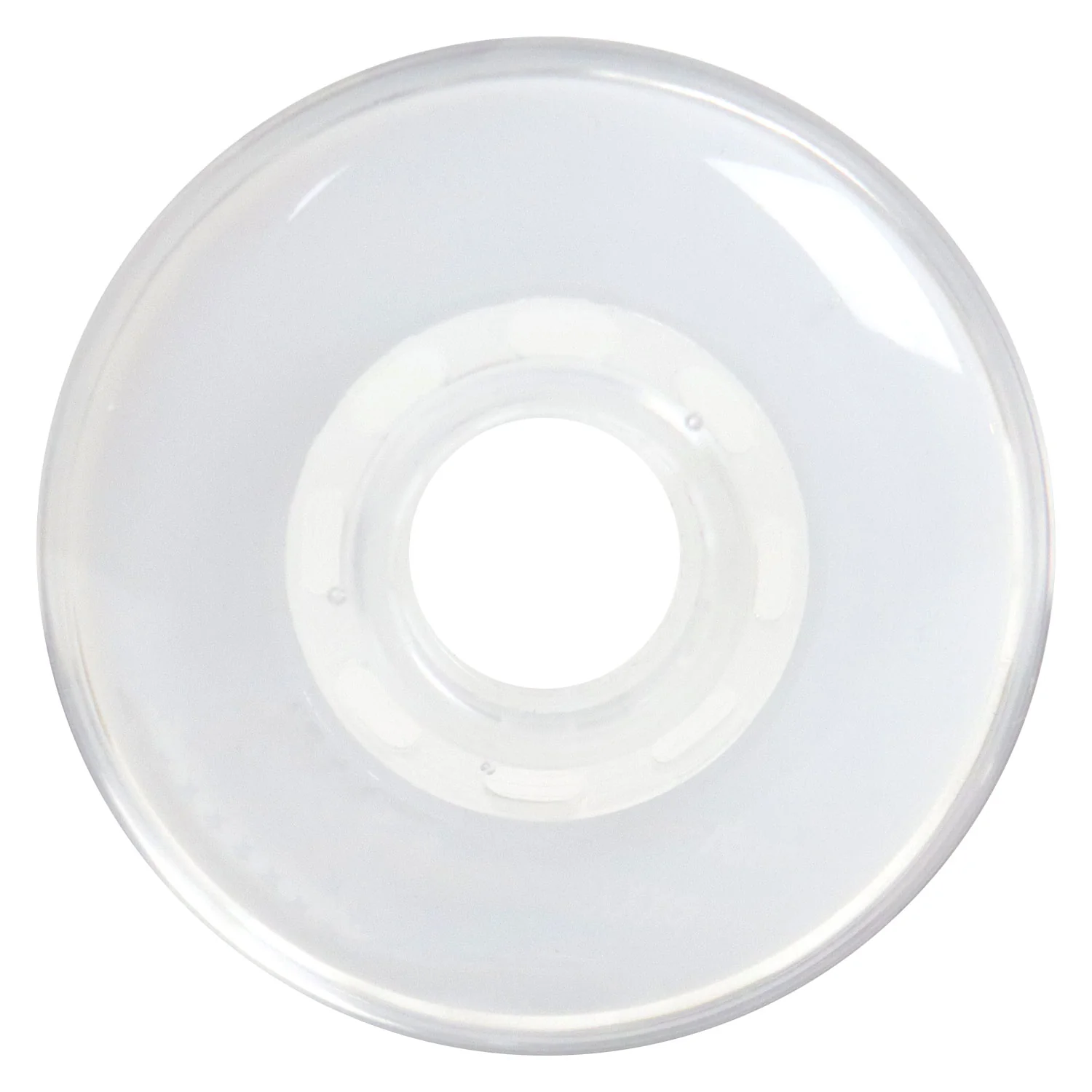 Rink Rat Roller Hockey Wheels Rinkster Ghost 76mm XXX Grip White/Clear 4-Pack - Image 2