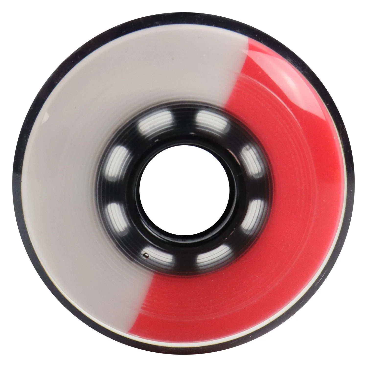 Rink Rat Roller Hockey Wheels Rinkster Split 76mm XXX Grip Red/White (Single) - Image 3