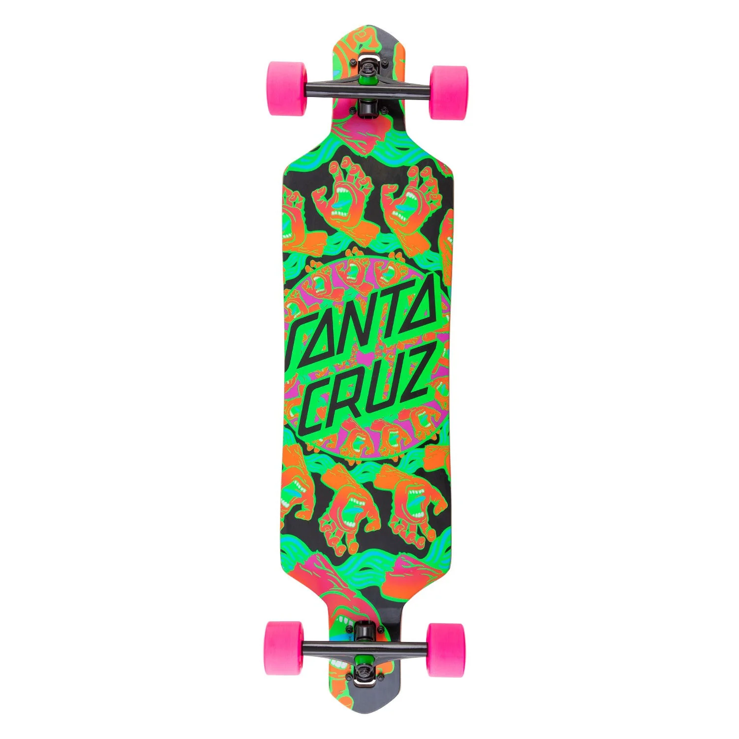Santa Cruz Longboard Mandala Hand Drop Through 9.0" x 36"
