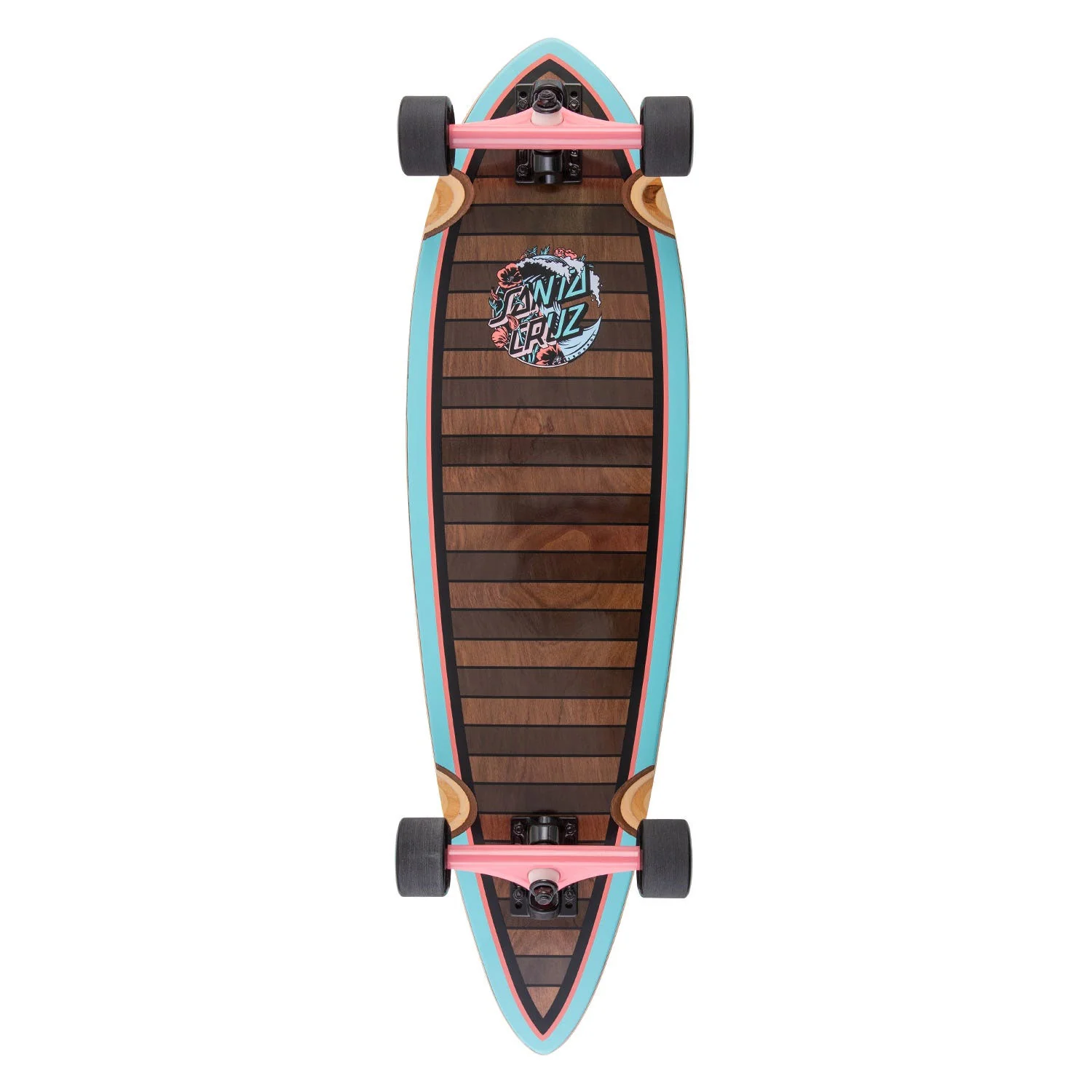 Santa Cruz Longboard Wave Dot Splice Pintail 9.20" x 33"