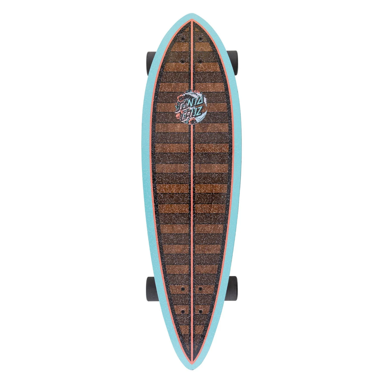 Santa Cruz Longboard Wave Dot Splice Pintail 9.20" x 33" - Image 2