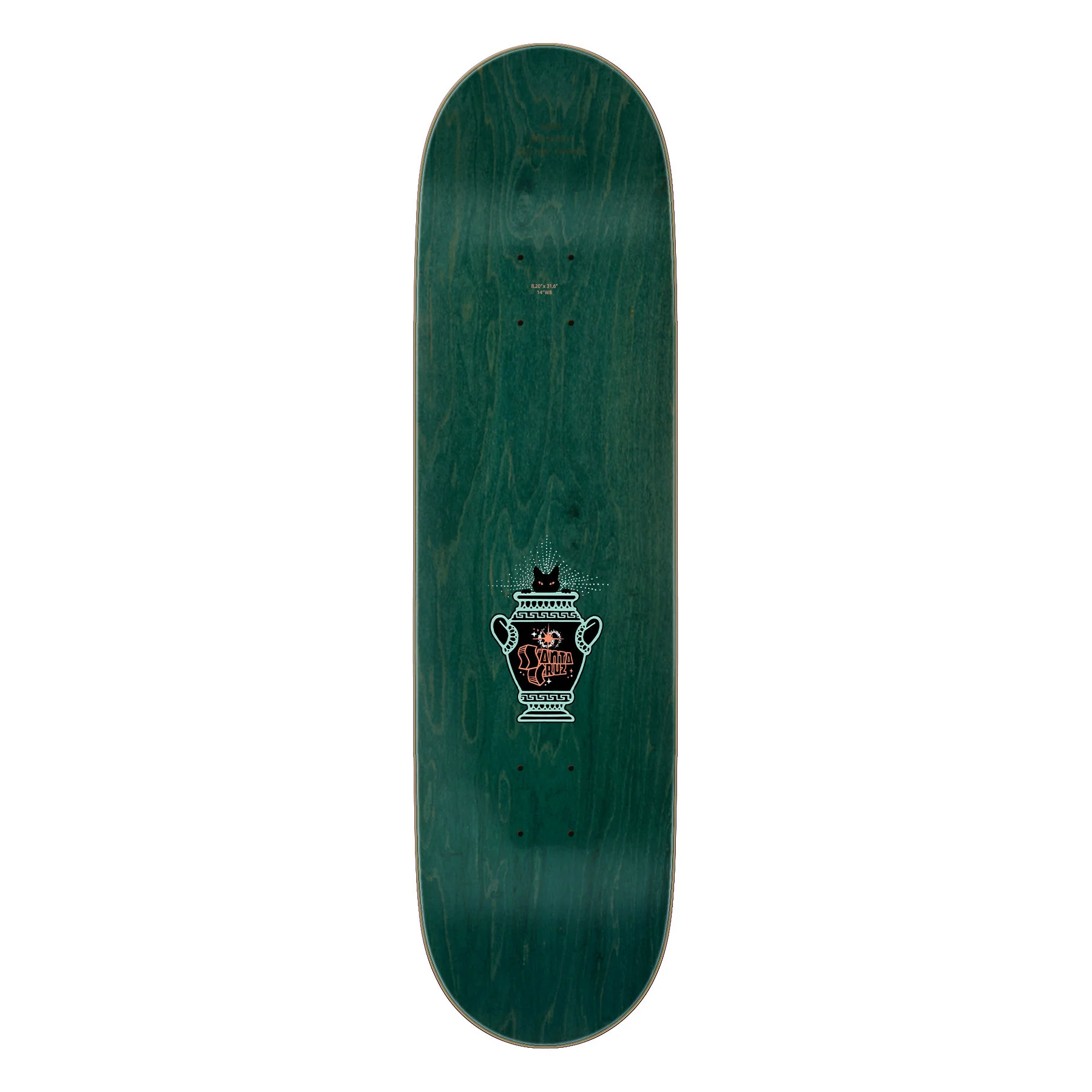 Santa Cruz Skateboard Deck Asta Cosmic Eyes Twin 8.2" x 31.6" - Image 2