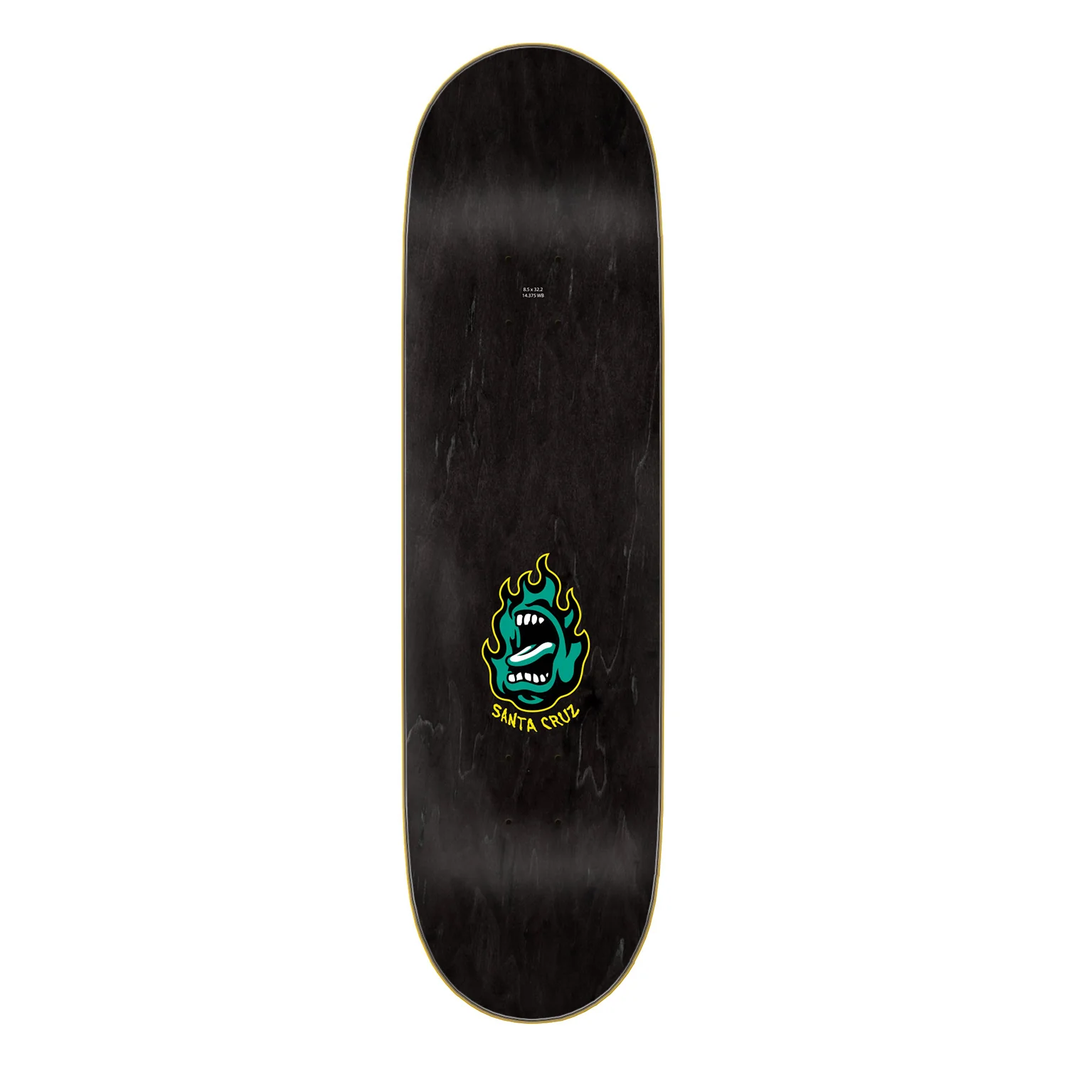 Santa Cruz Skateboard Deck Screaming Flame 8.5" x 32.2" - Image 2