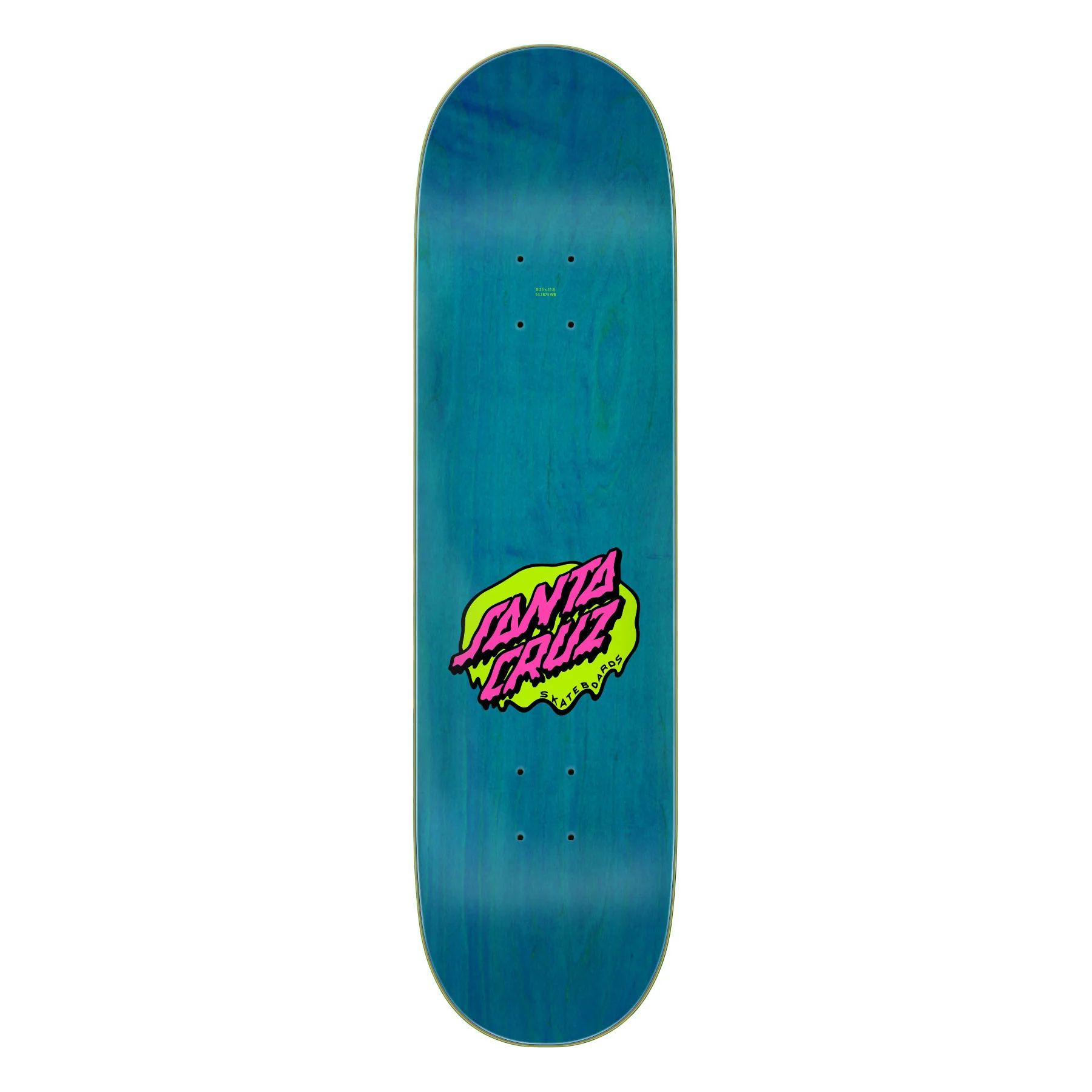 Santa Cruz Skateboard Deck Slime Scream 8.25" x 31.8" - Image 2