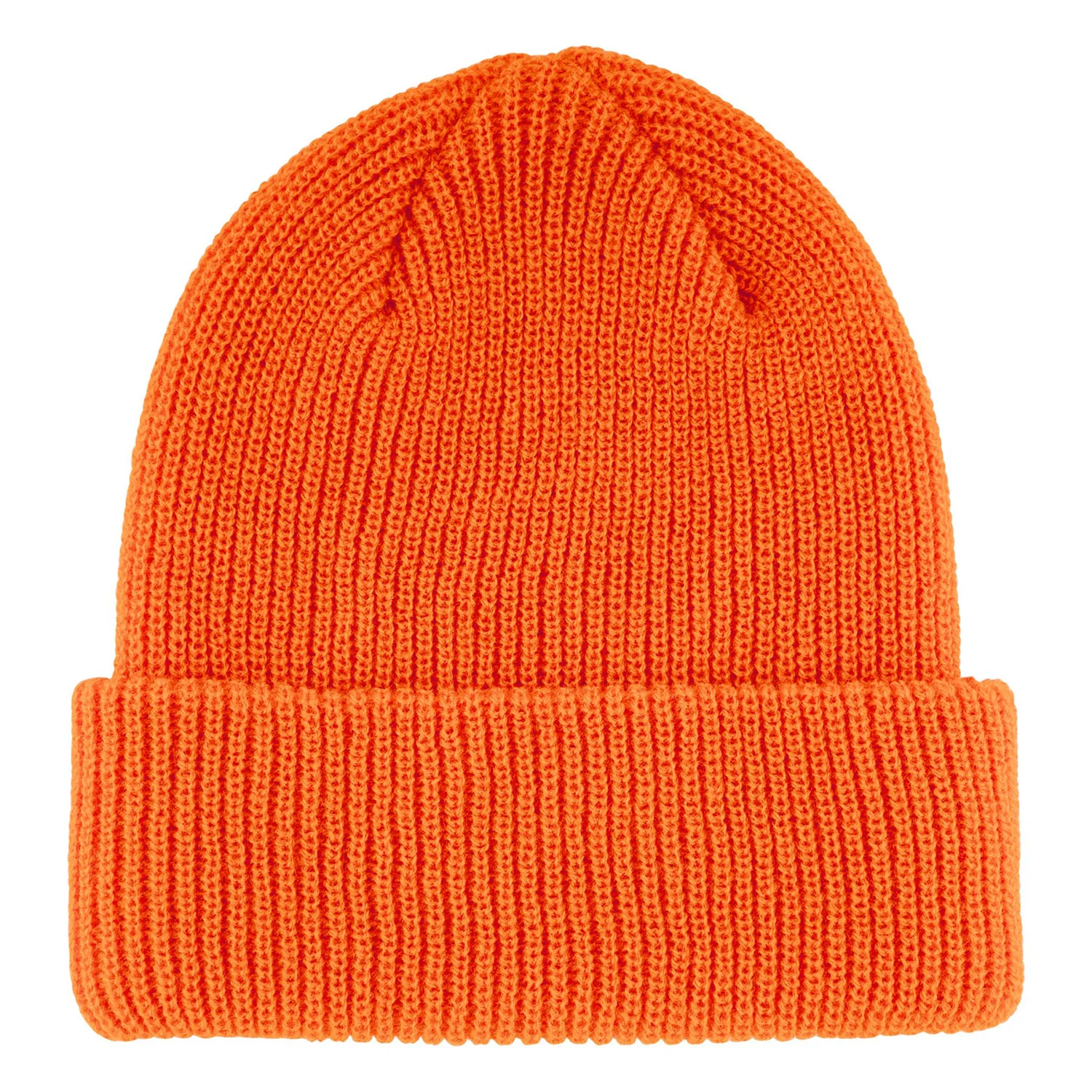 Santa Cruz Skateboards Beanie Cruz Label Safety Orange - Image 2