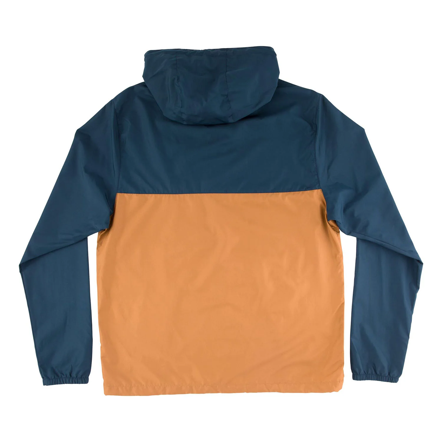 Santa Cruz Skateboards Coat Opus Dot Chest Hooded Windbreaker Classic Navy/Saddle - Image 2