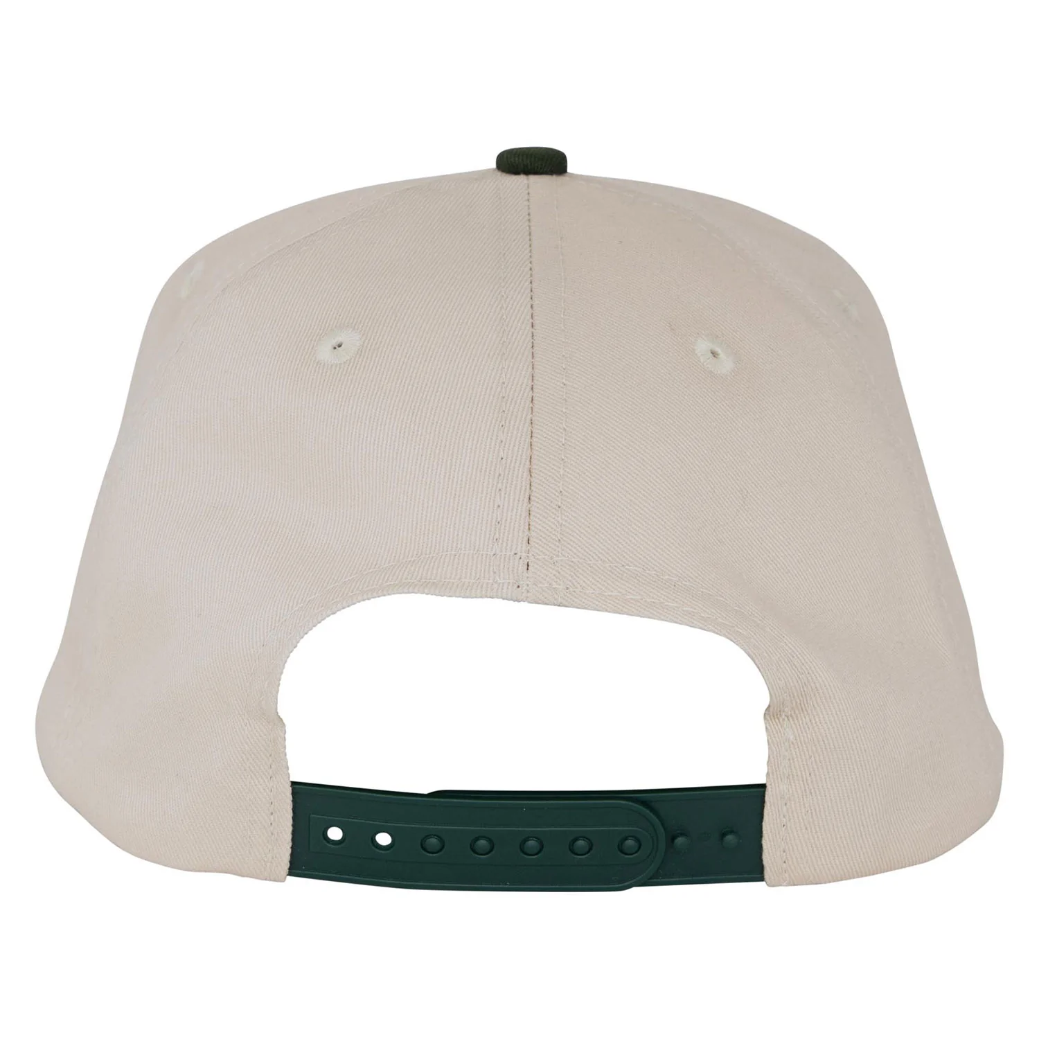 Santa Cruz Skateboards Hat Classic Snapback Natural/Forest - Image 2