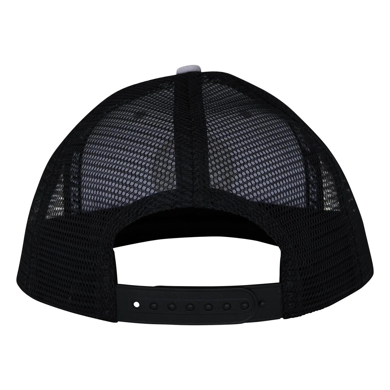 Santa Cruz Skateboards Hat Malba Crash Dot Mesh Trucker Silver/Black - Image 2