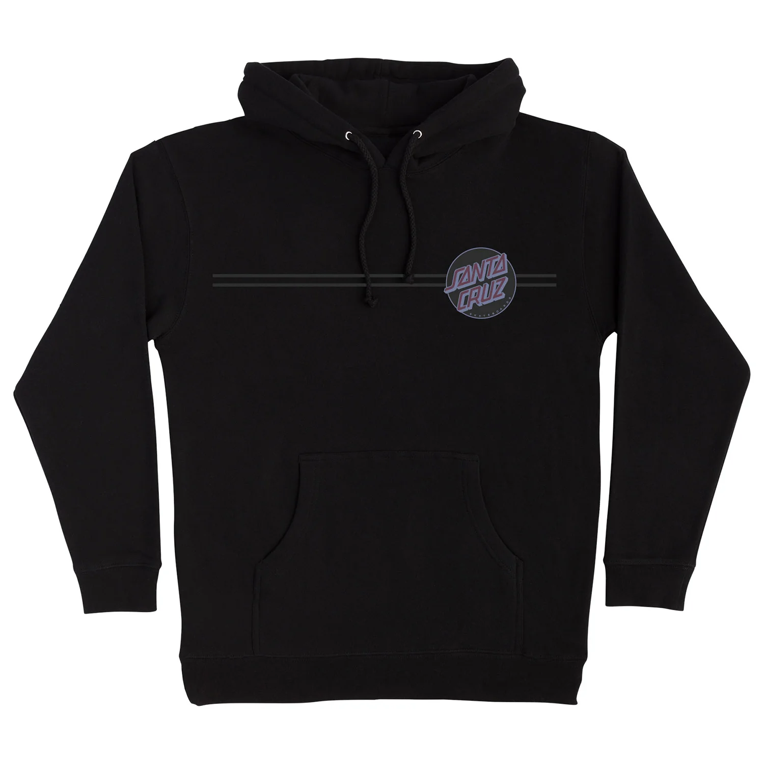 Santa Cruz Skateboards Hoody Other Dot Pullover Black Midnight - Image 2