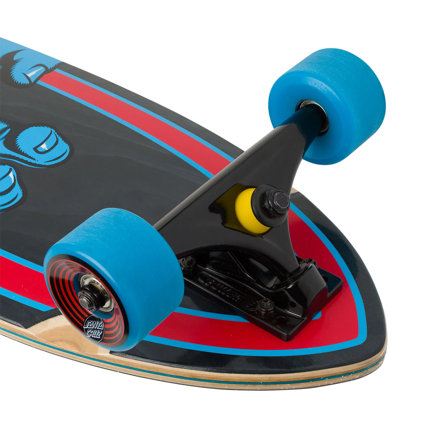 Santa Cruz Skateboards Screaming Hand Pintail Longboard Cruiser 9.2" x 33" - Image 3