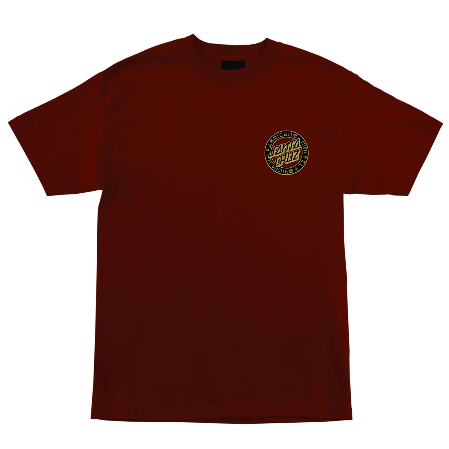 Santa Cruz Skateboards Shirt Loco Dot Burgundy - Image 2