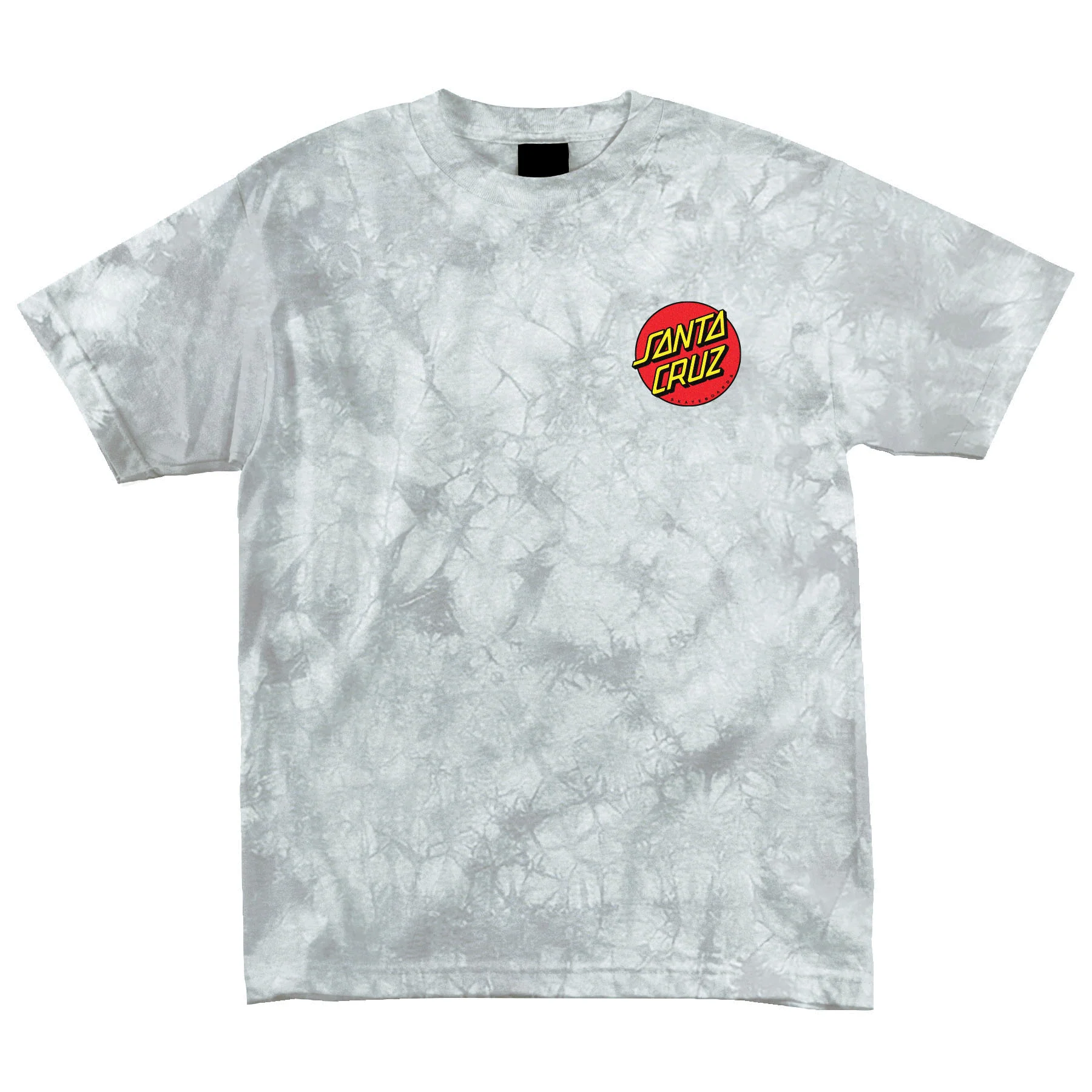 Santa Cruz Skateboards Shirt Meek Slasher Crystal Wash Silver - Image 2