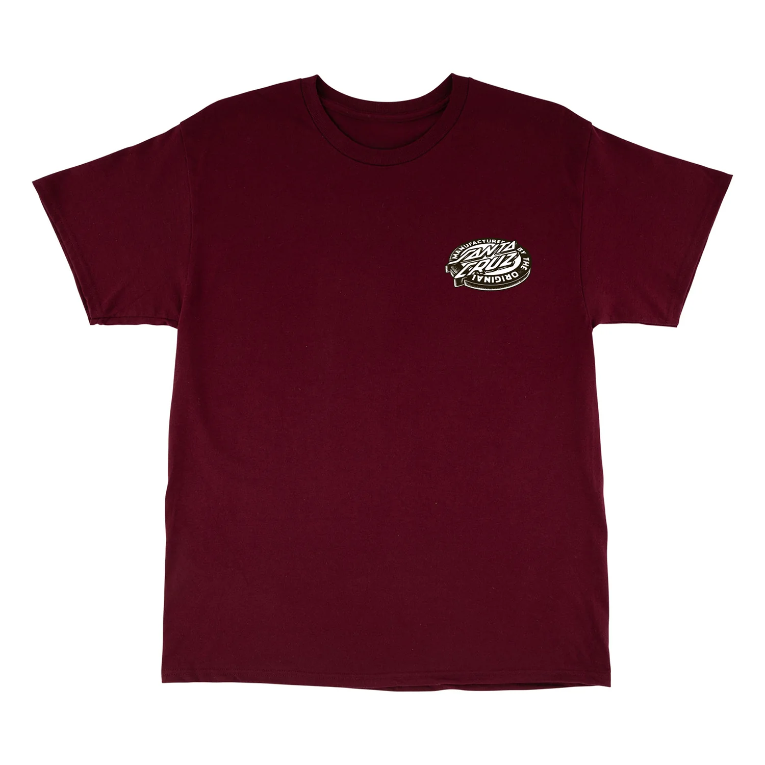 Santa Cruz Skateboards Shirt Natas Sketch Panther Maroon - Image 2