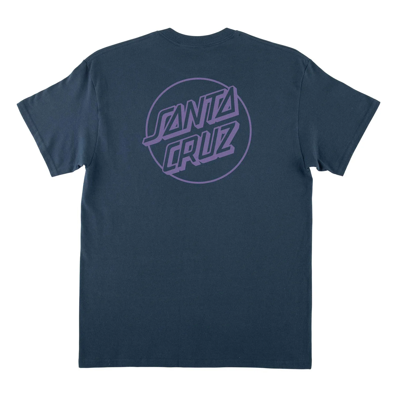 Santa Cruz Skateboards Shirt Opus Dot Blue Dusk/Dark Purple