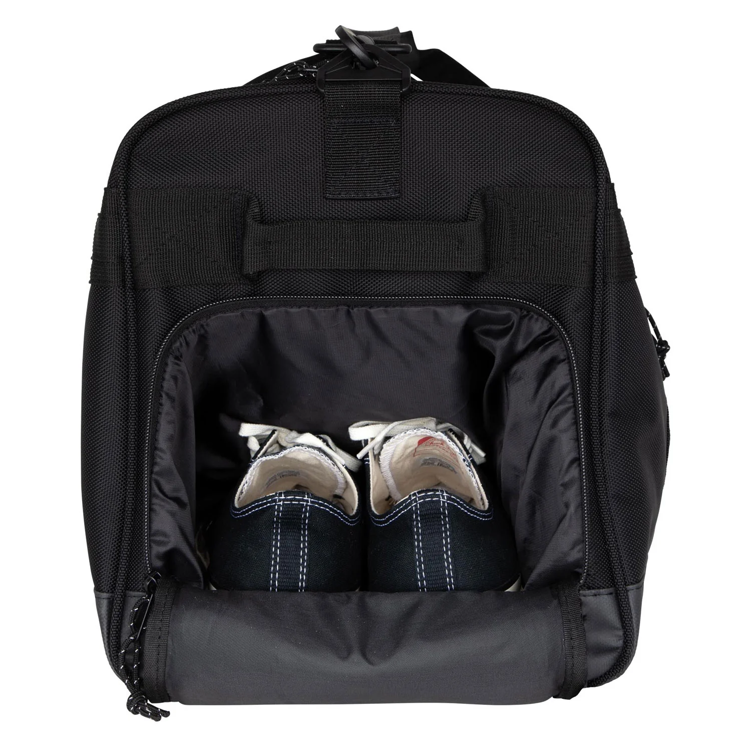 Santa Cruz Skateboards Travel Bag Wanderer Duffle Black - Image 3