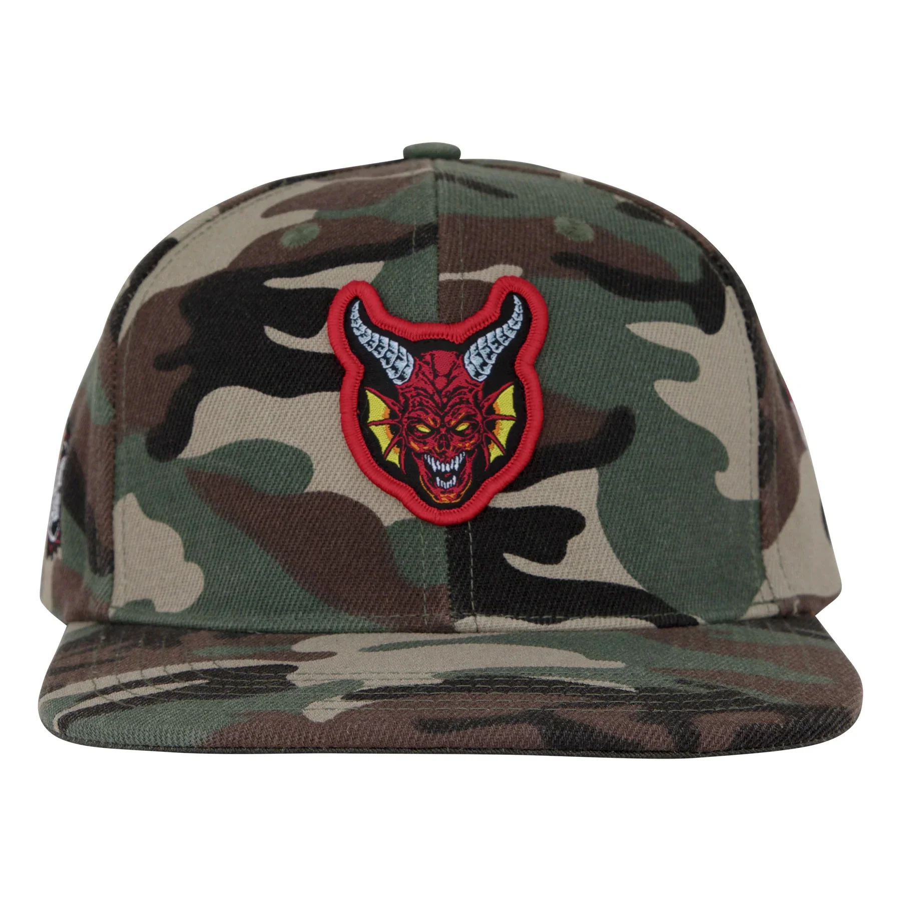 Santa Cruz x Stranger Things Hat Hellfire Club Snapback Camo - Image 2
