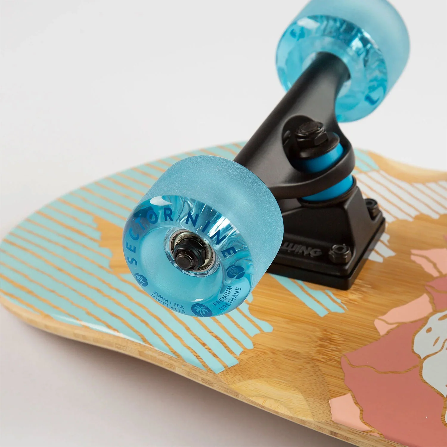 Sector 9 Longboard Complete Bamboozler Bora Bora 31.5" x 8.625" - Image 4
