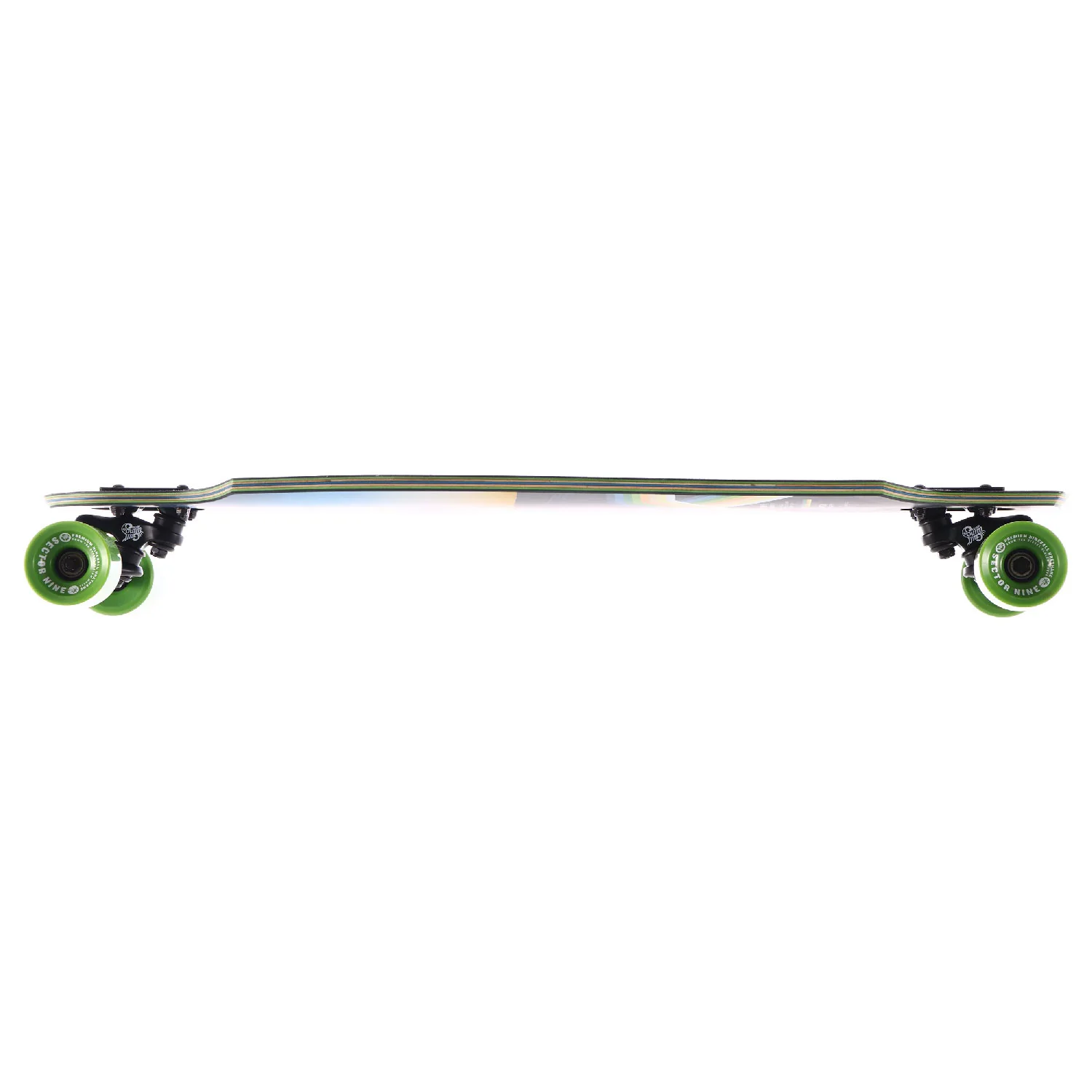 Sector 9 Longboard Complete Roundhouse Roll Drop Through Sidewinder 8.85" x 34" - Image 3