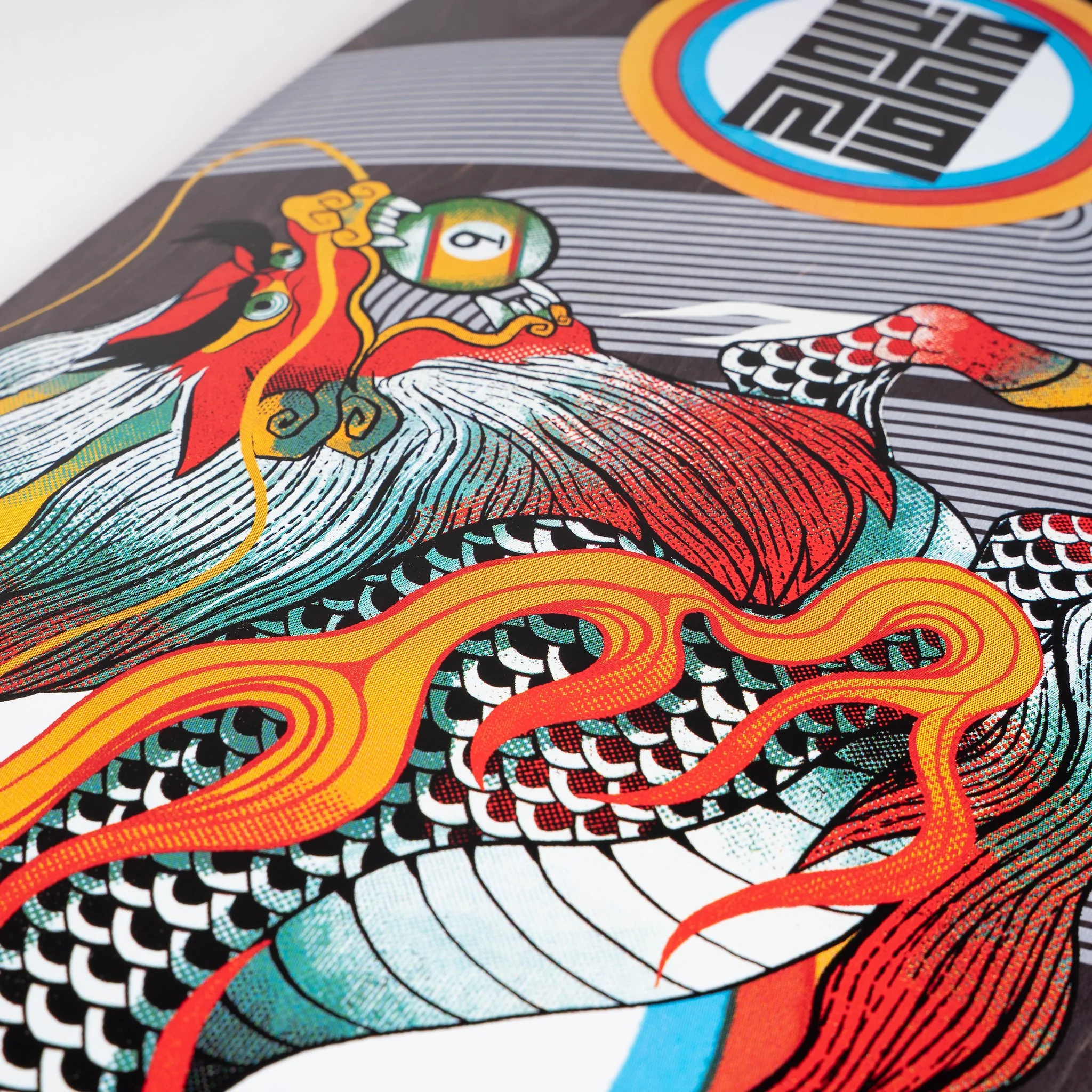 Sector 9 Longboard Kirin Fractal Sidewinder Drop Through 9" x 36" - Image 2