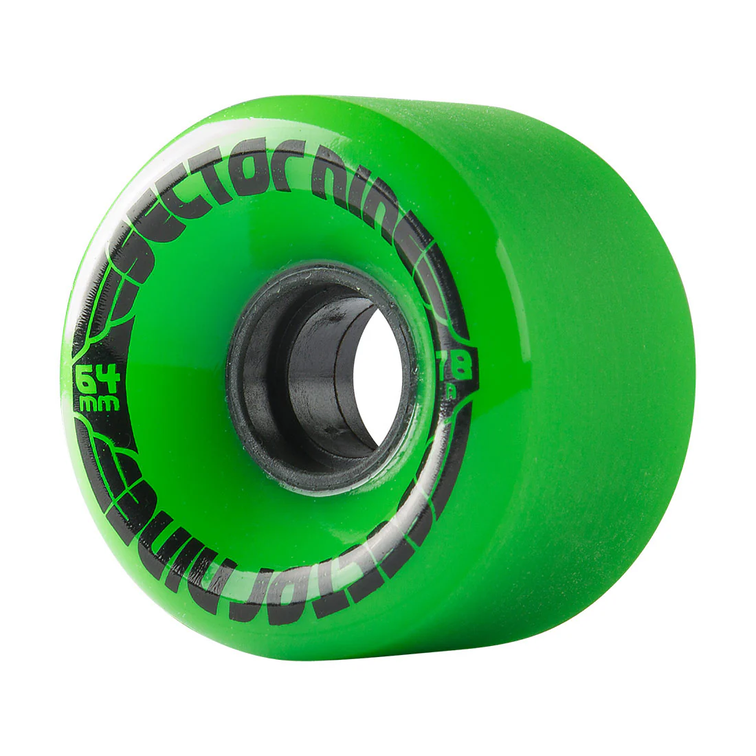 Sector 9 Longboard Wheels 64mm Nineballs 78A Green - Image 2