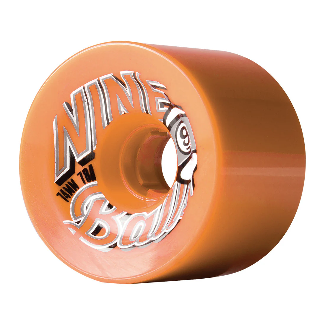Sector 9 Longboard Wheels 74mm Nineballs 78A Orange - Image 2