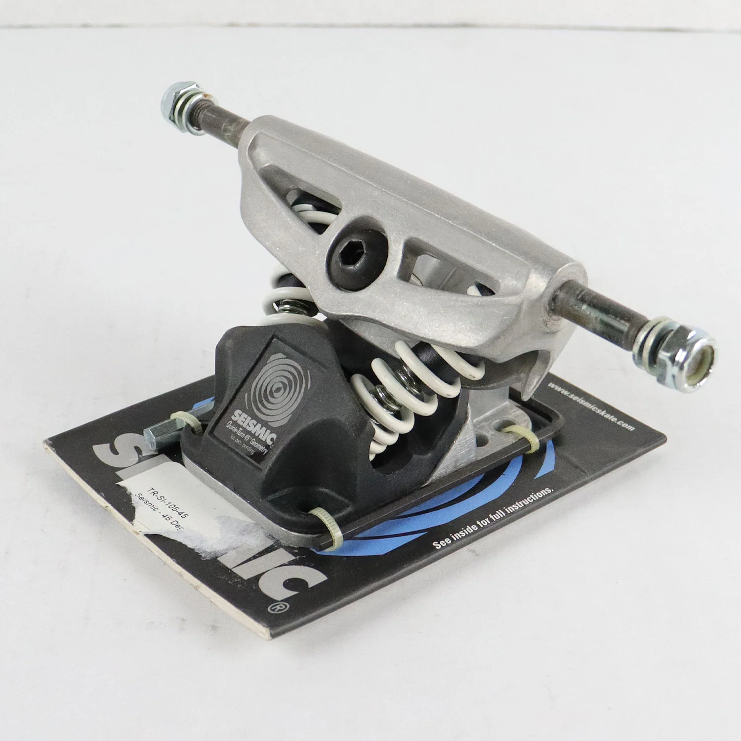 Seismic Skate Systems Quick Turn 45 Degree Spring Truck 6.75" Axle (Single) - Image 2