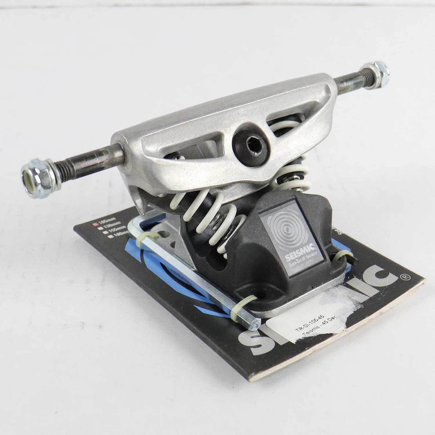 Seismic Skate Systems Quick Turn 45 Degree Spring Truck 6.75" Axle (Single) - Image 4