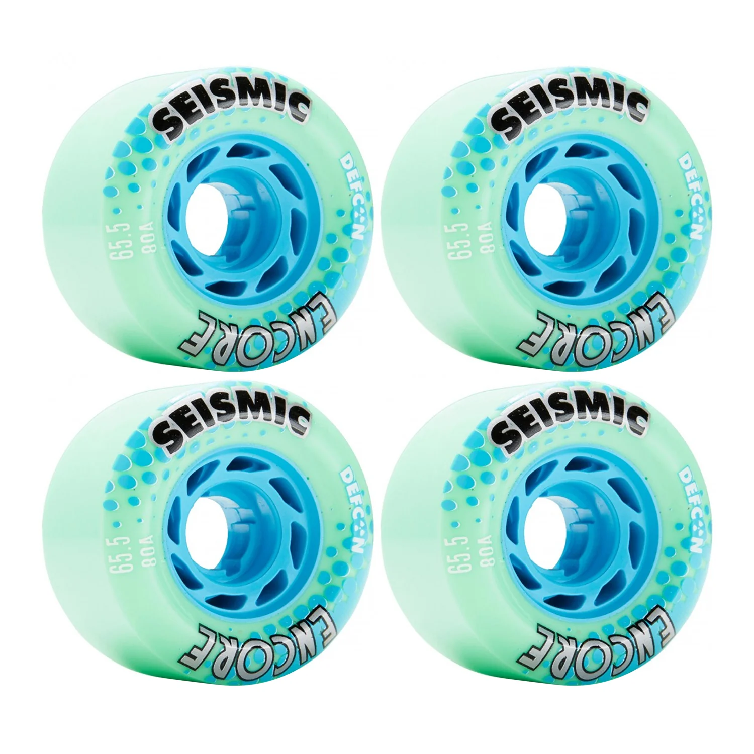 Seismic Wheels Encore Mint 65.5mm x 43mm 80A
