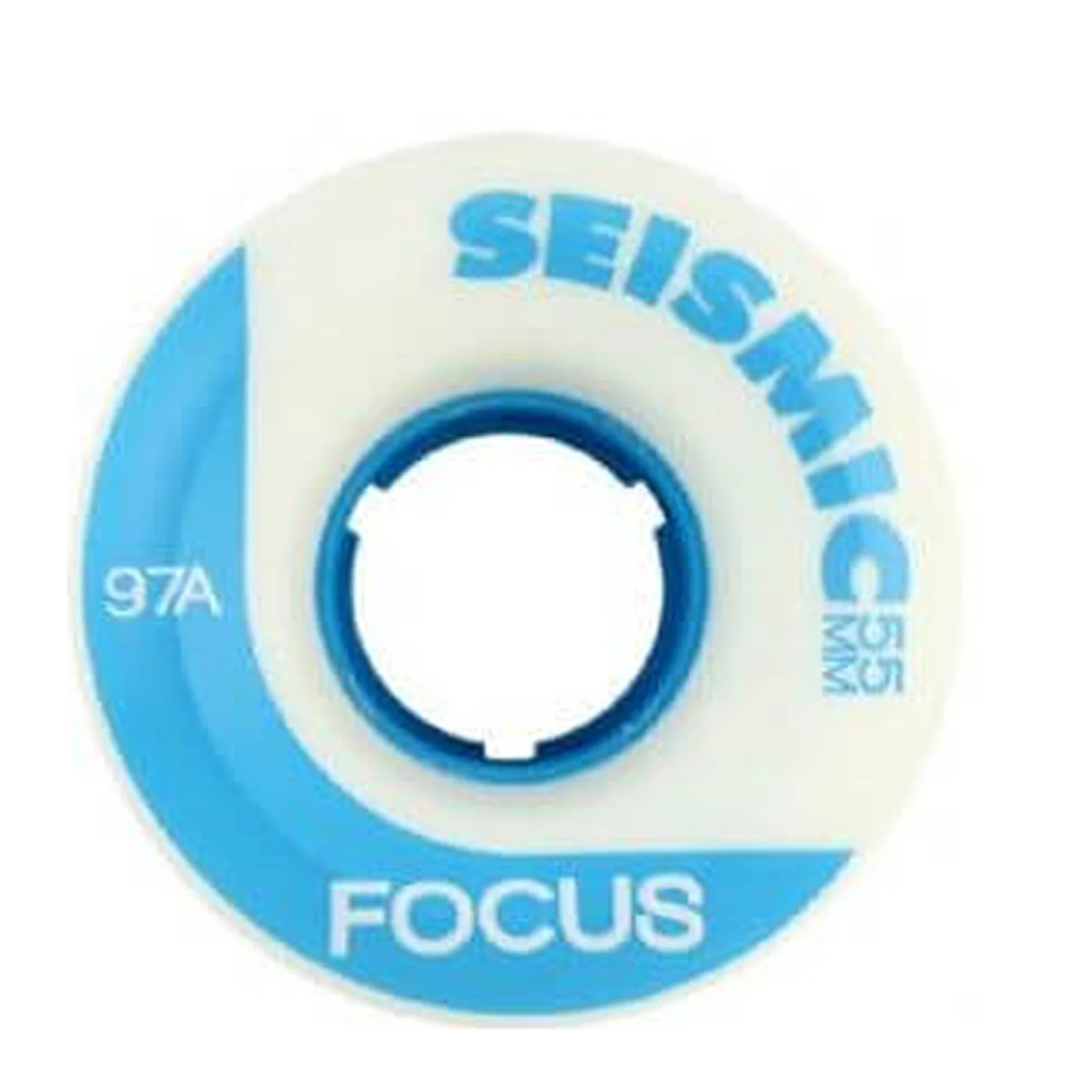 Seismic Wheels Focus White 55mm x 38mm 97A - Image 2