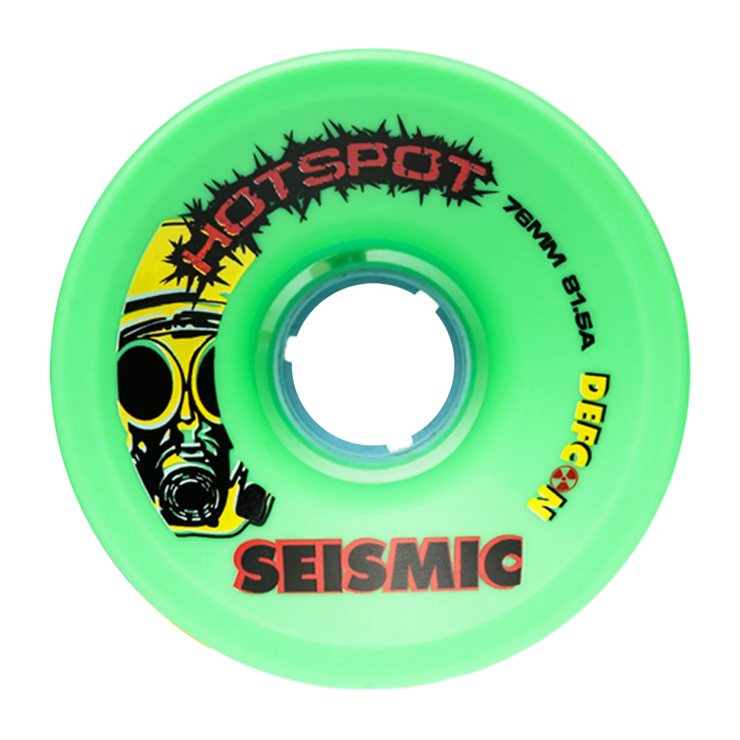 Seismic Wheels Hot Spot Mint 76mm x 59mm 81.5A - Image 2